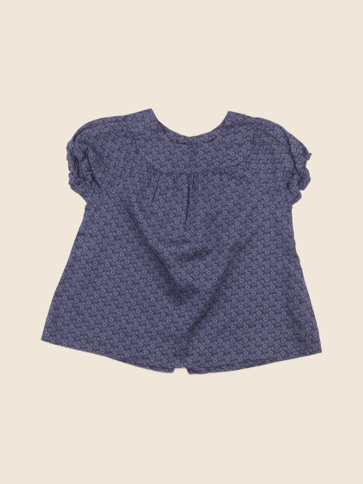 Boutchou - blouse bleu - 24 mois