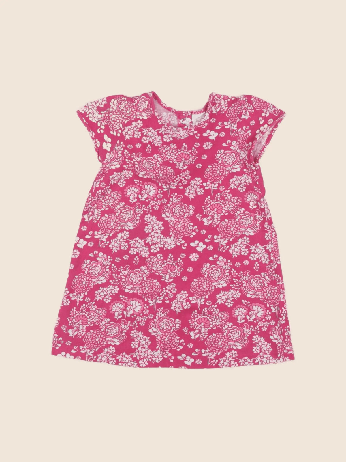H&M - robe rose - 9/12 mois