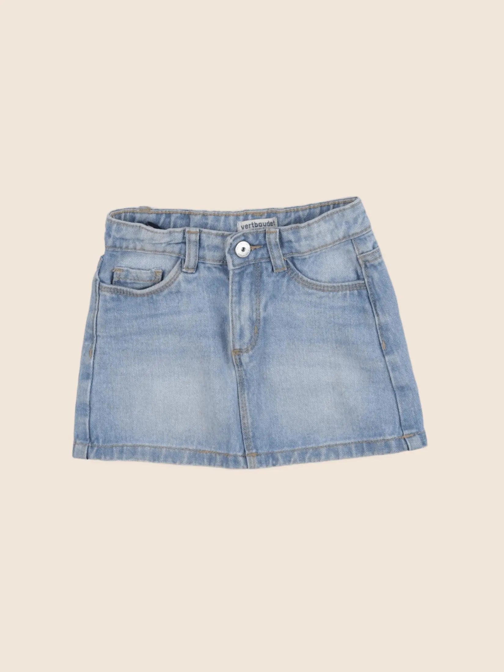 Vertbaudet - jupe bleu - 3 ans