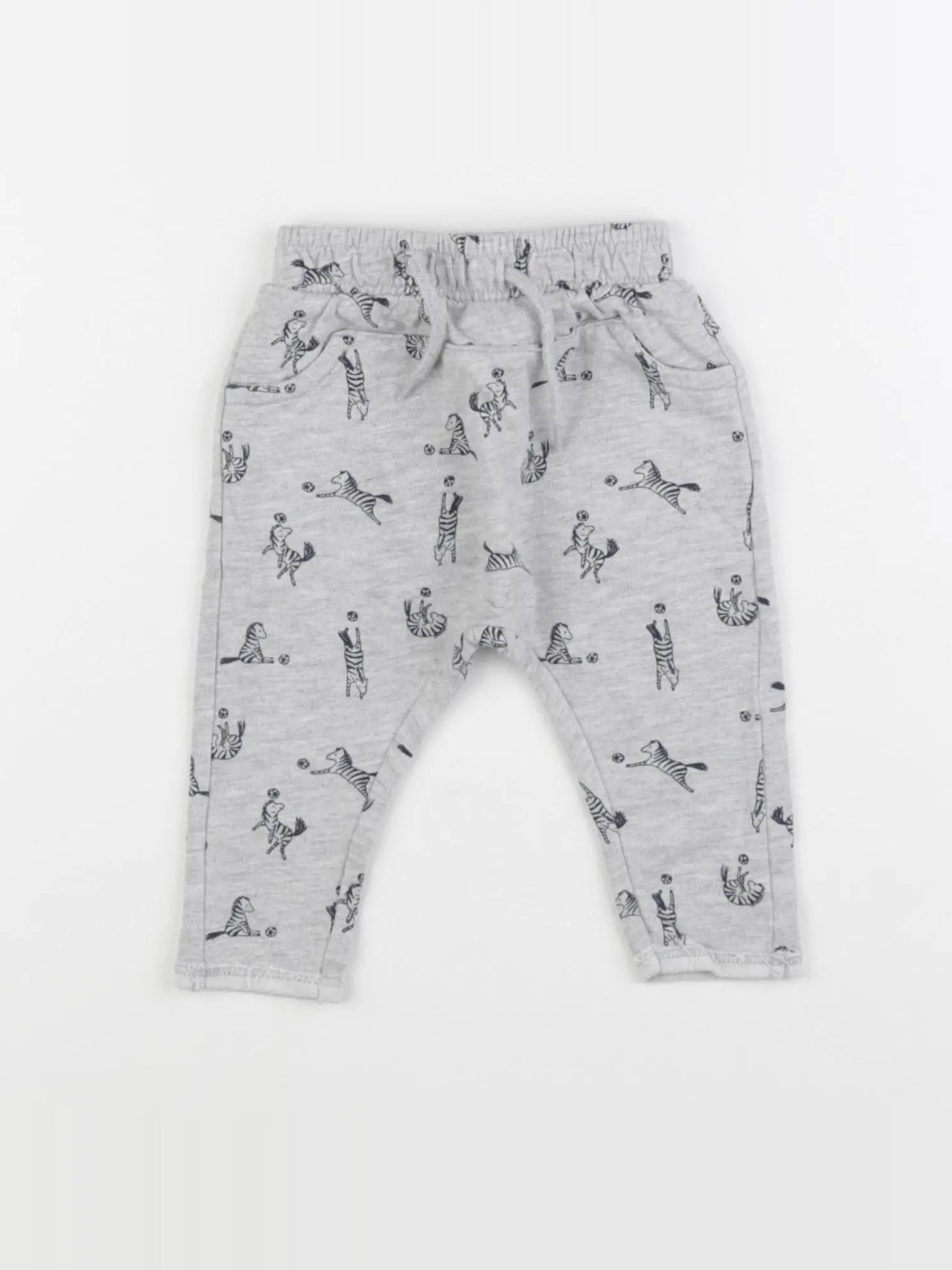 Vertbaudet - jogging gris - 3 mois
