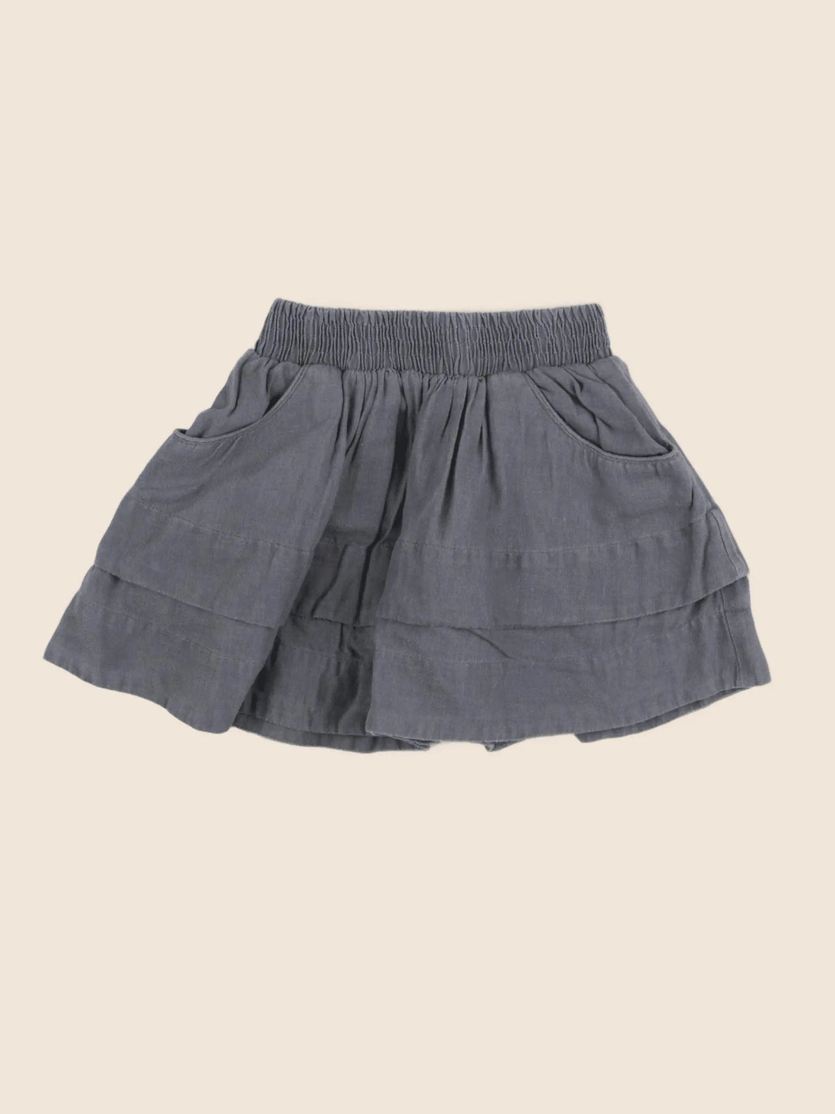 Vertbaudet - jupe gris - 5 ans