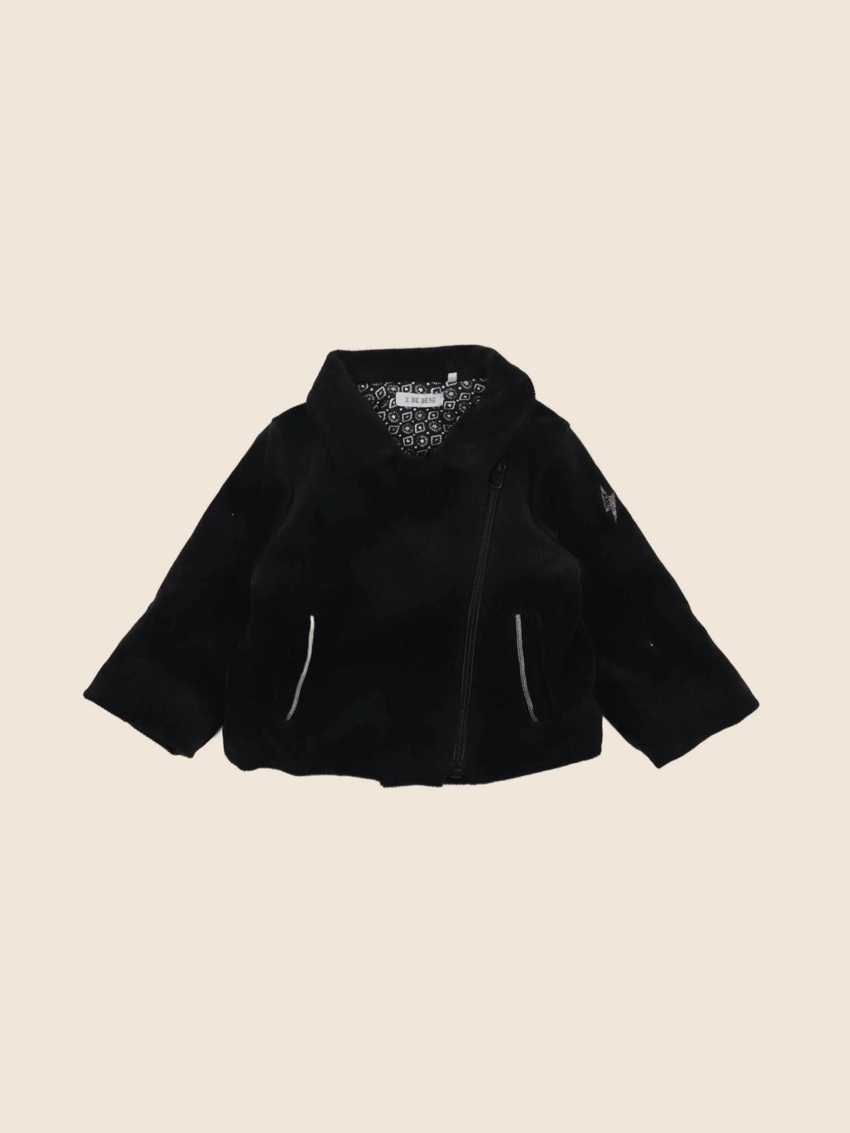 IKKS - veste noir - 12 mois