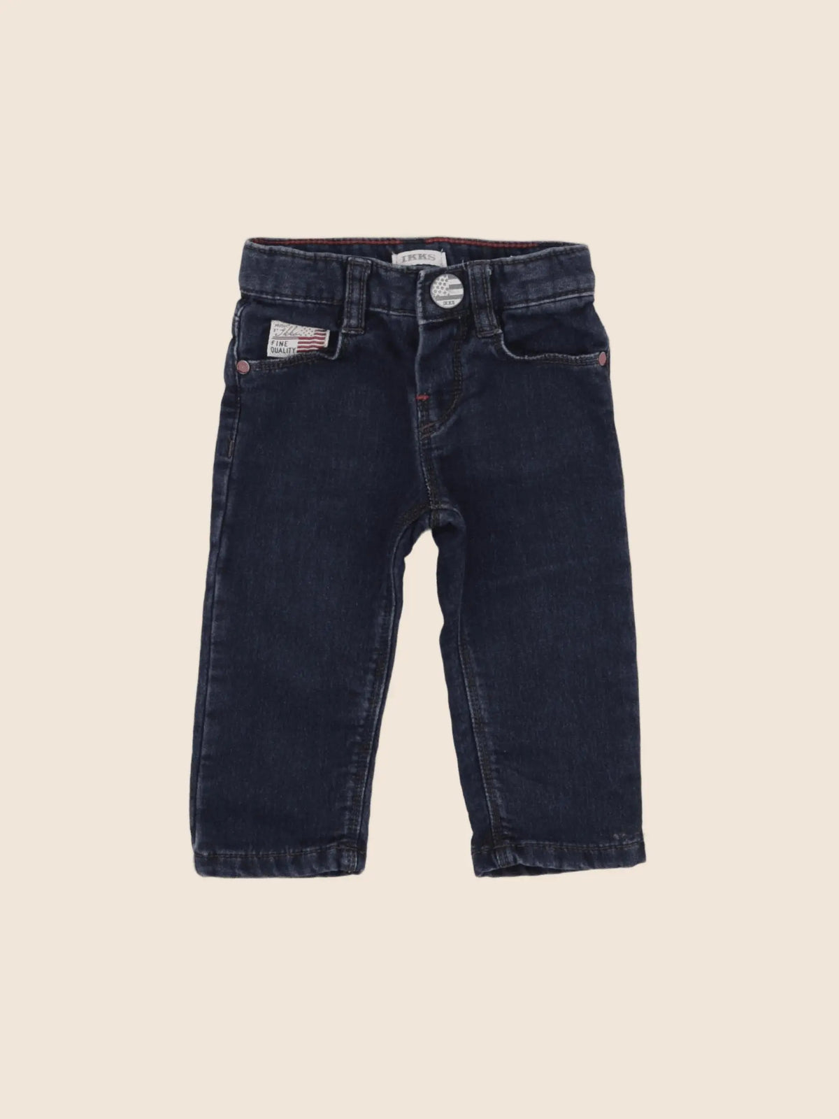 IKKS - jean bleu - 6 mois