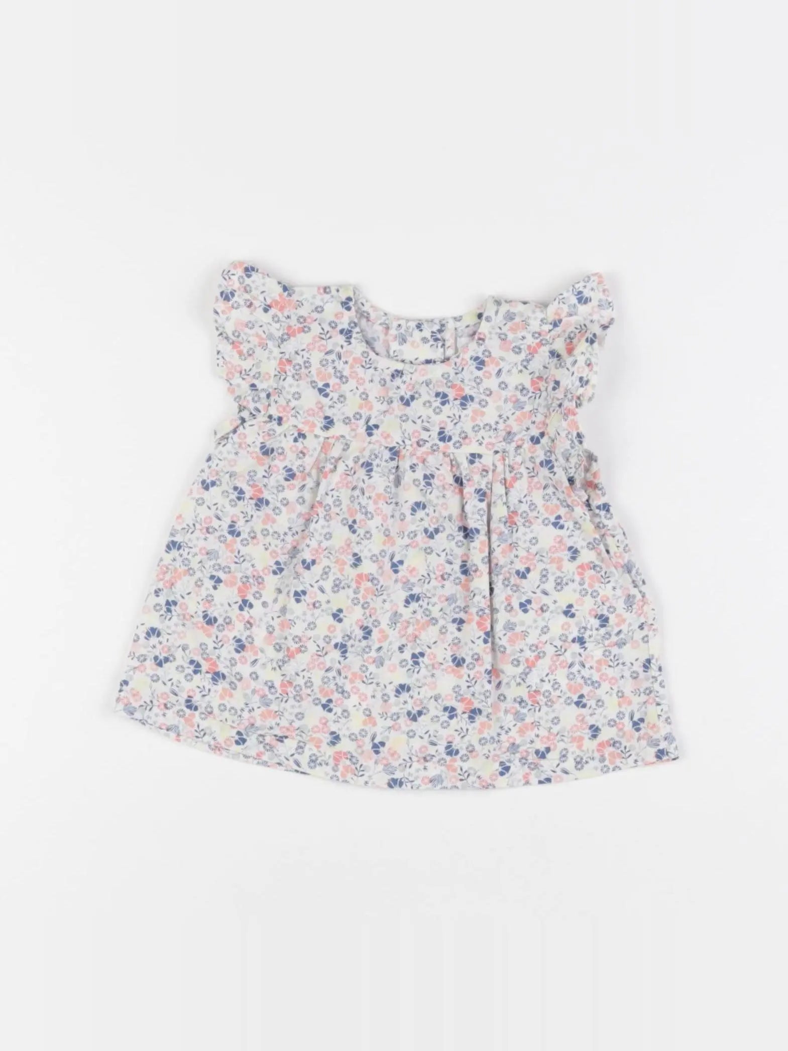 Vertbaudet - blouse multicolore - 3 mois