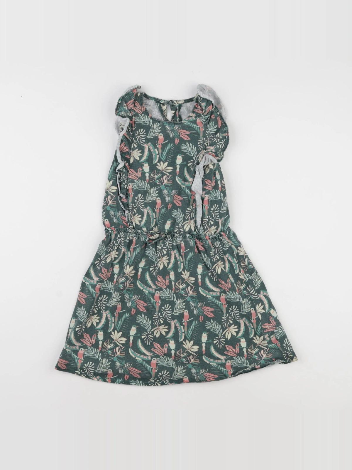Vertbaudet - robe multicolore - 8 ans