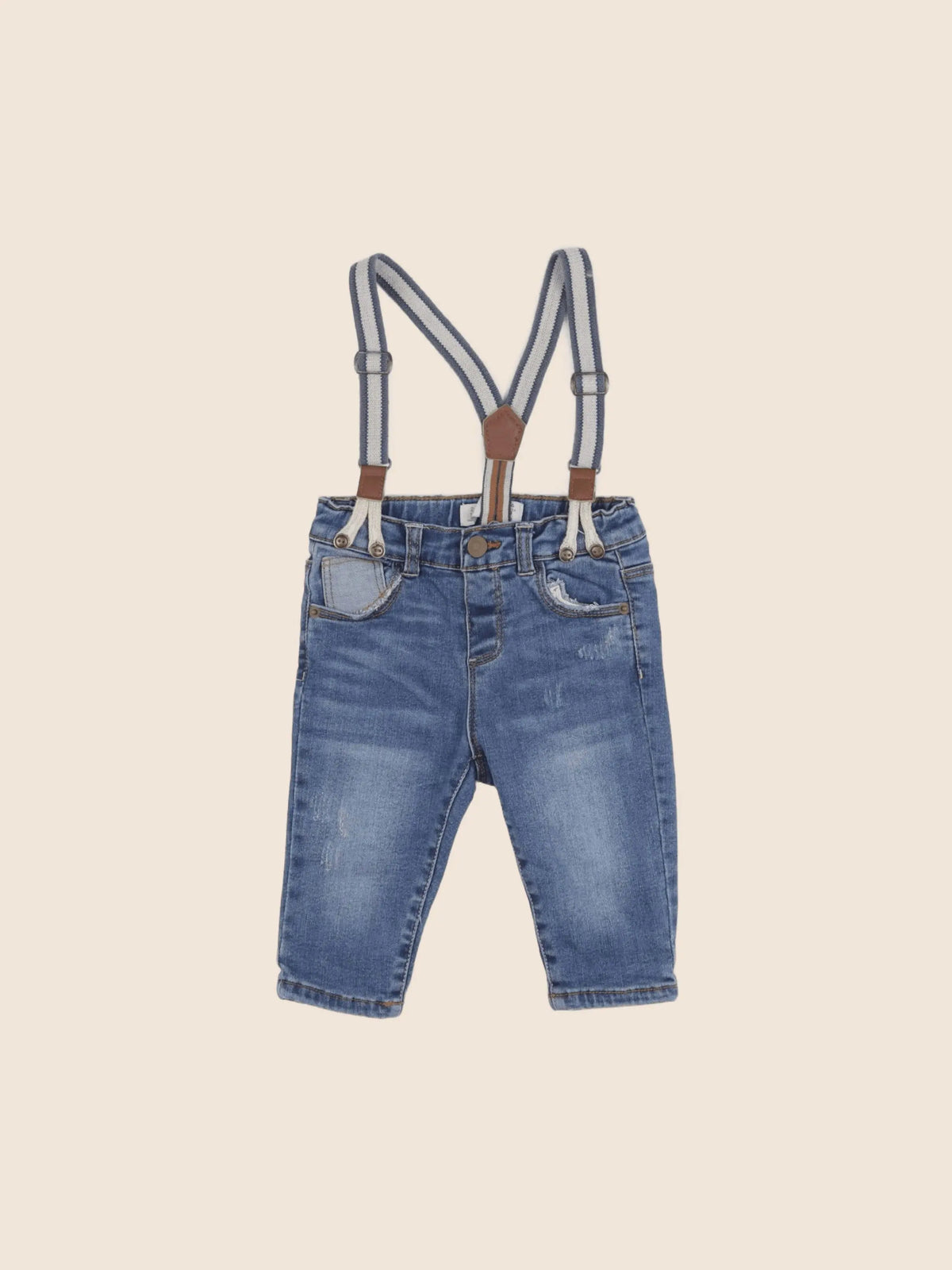 Zara - jean bleu - 3/6 mois