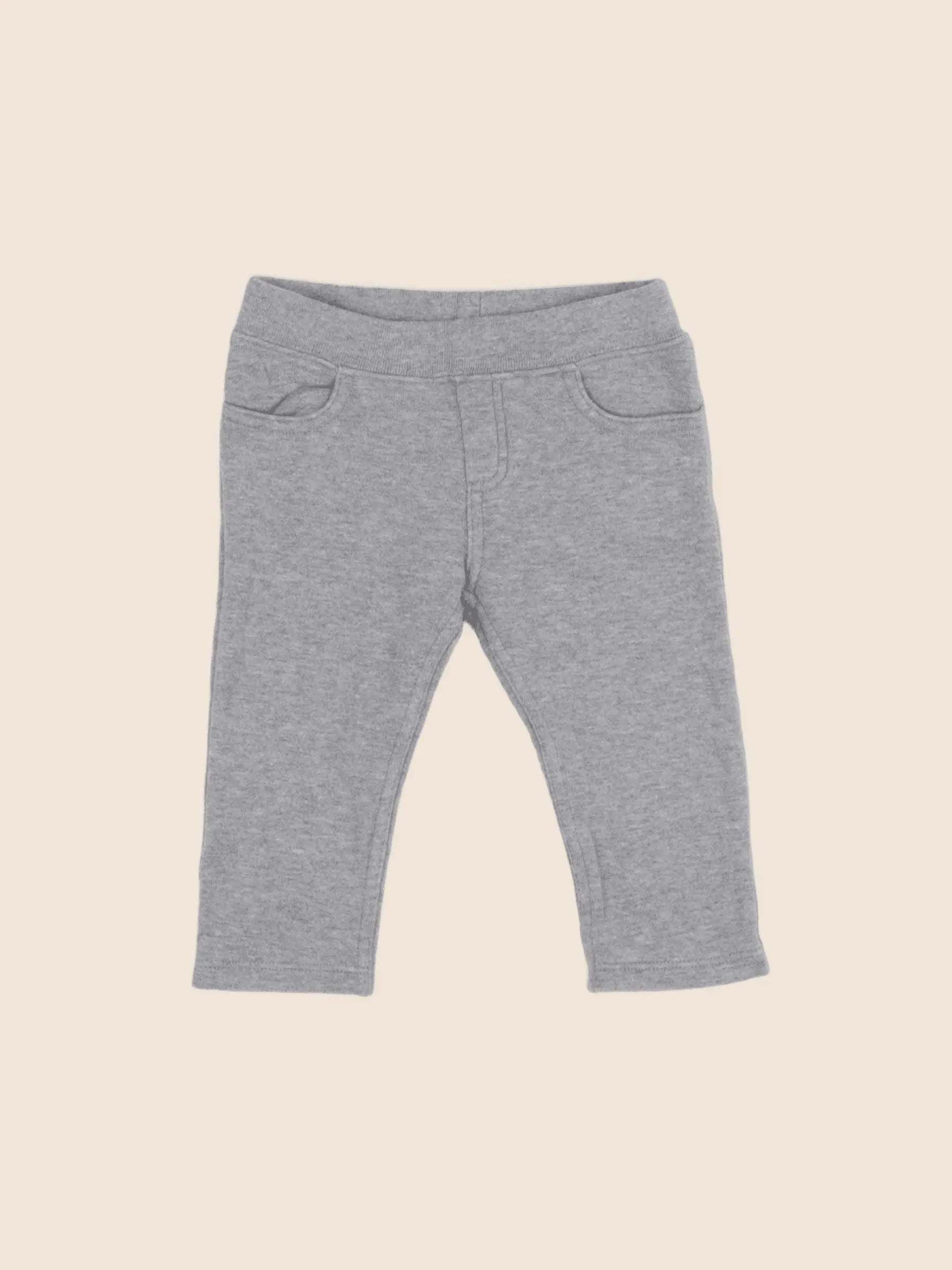 Petit Bateau - pantalon gris - 6 mois
