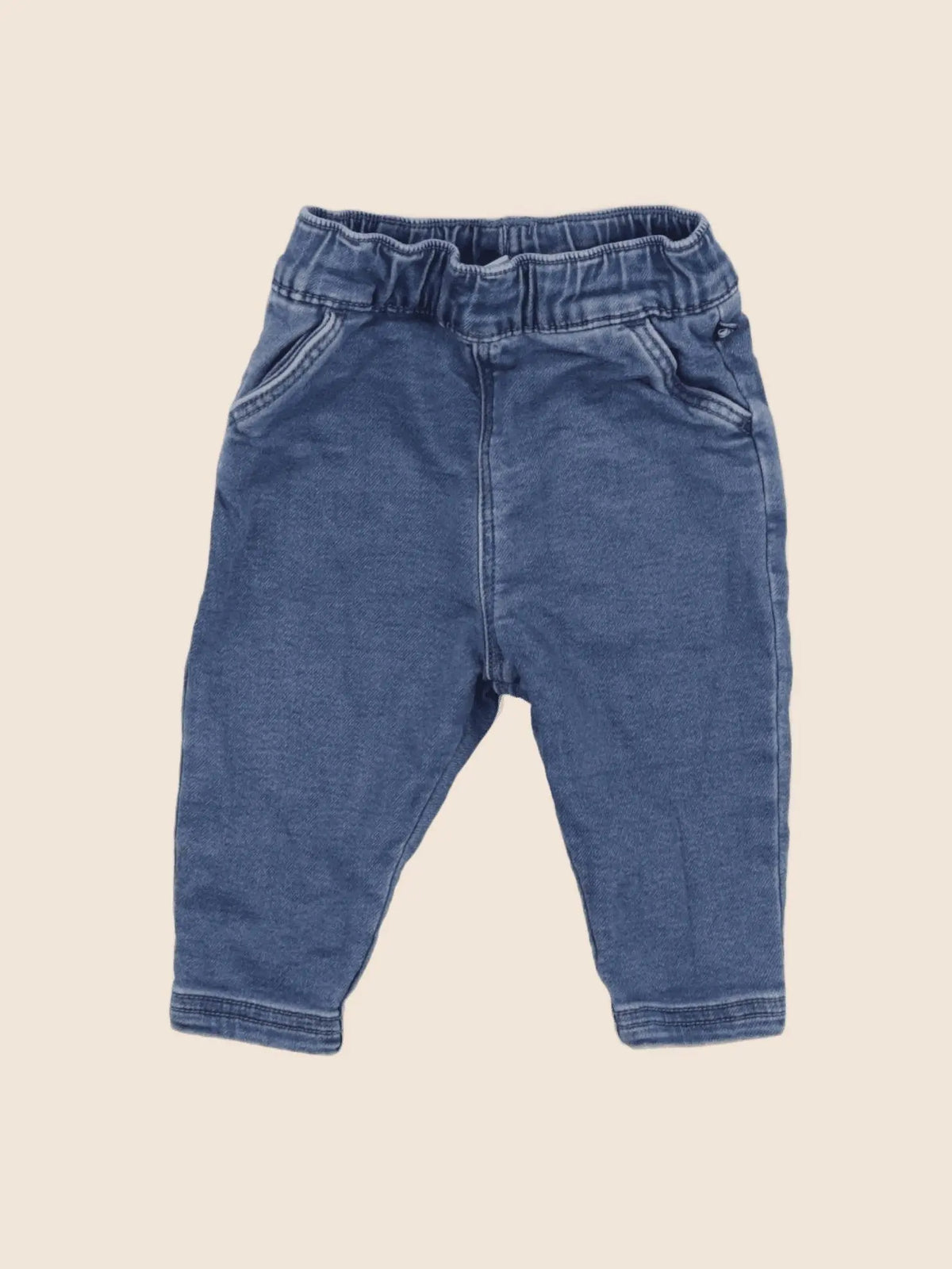Petit Bateau - jean bleu - 6 mois