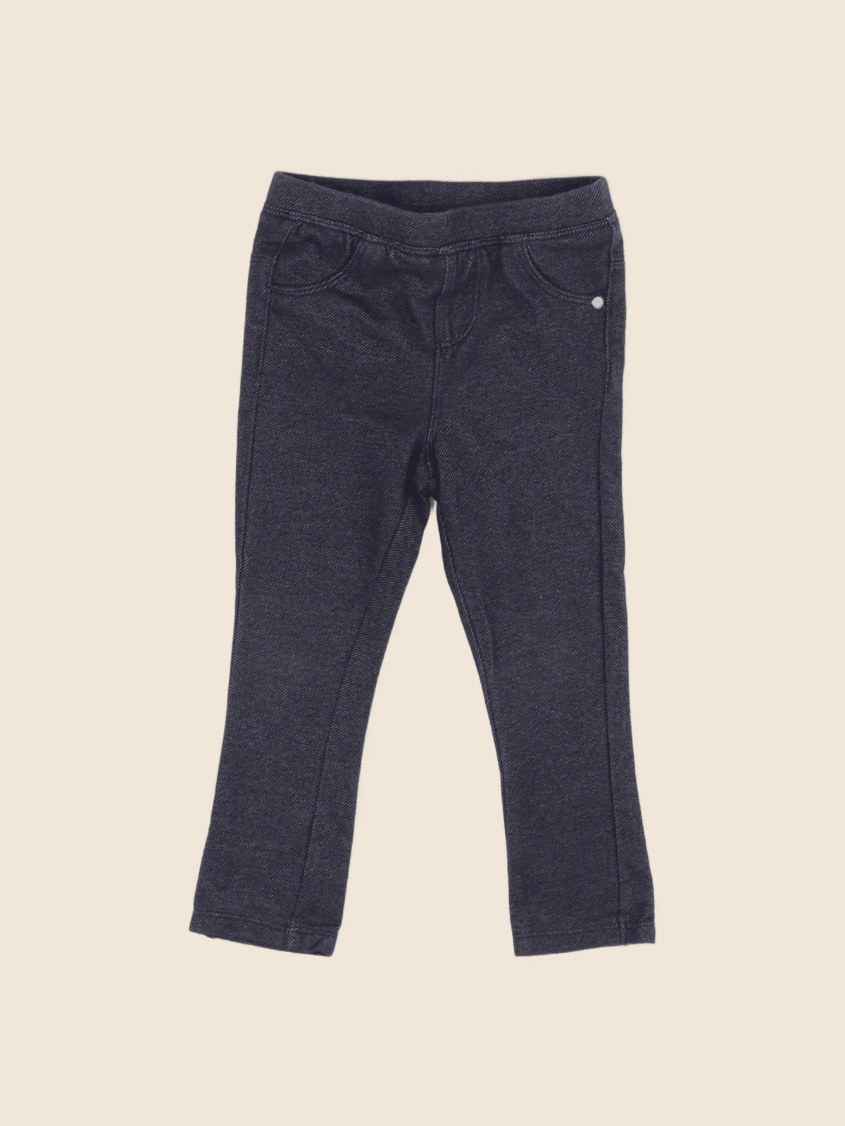 Vertbaudet - jegging bleu - 24 mois