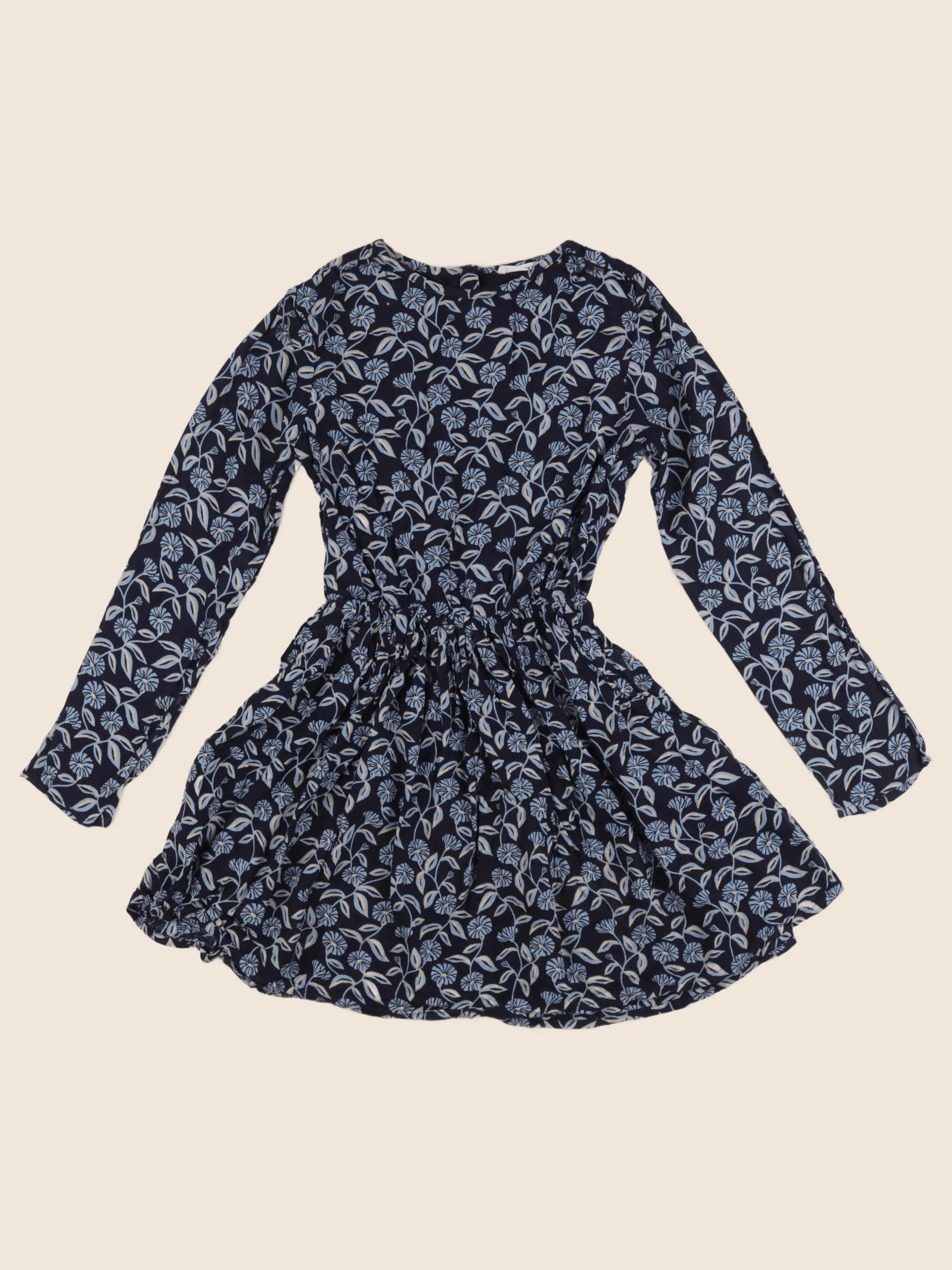 Monoprix - robe bleu - 10 ans