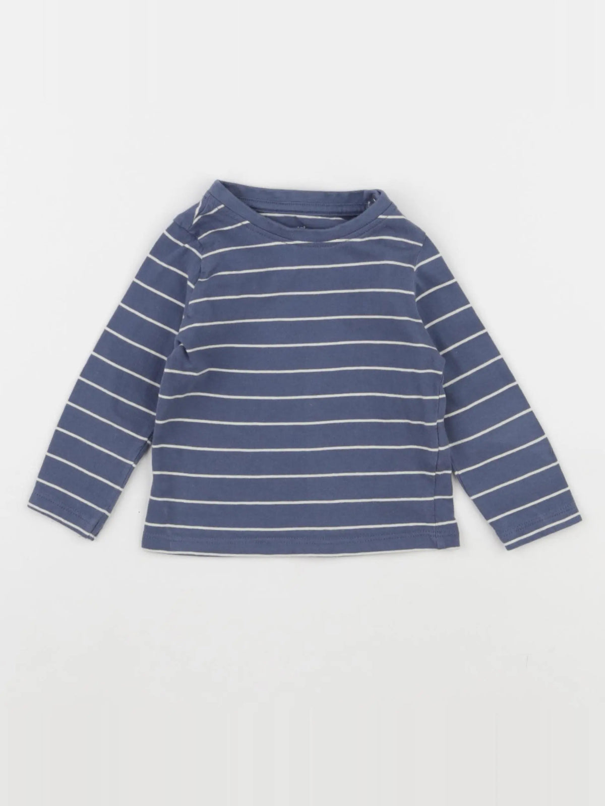 Vertbaudet - tee-shirt bleu - 9 mois