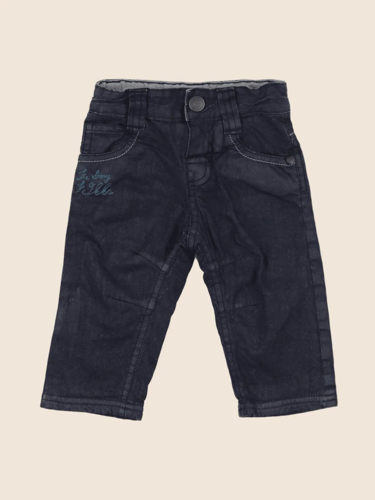 IKKS - jean bleu - 6 mois