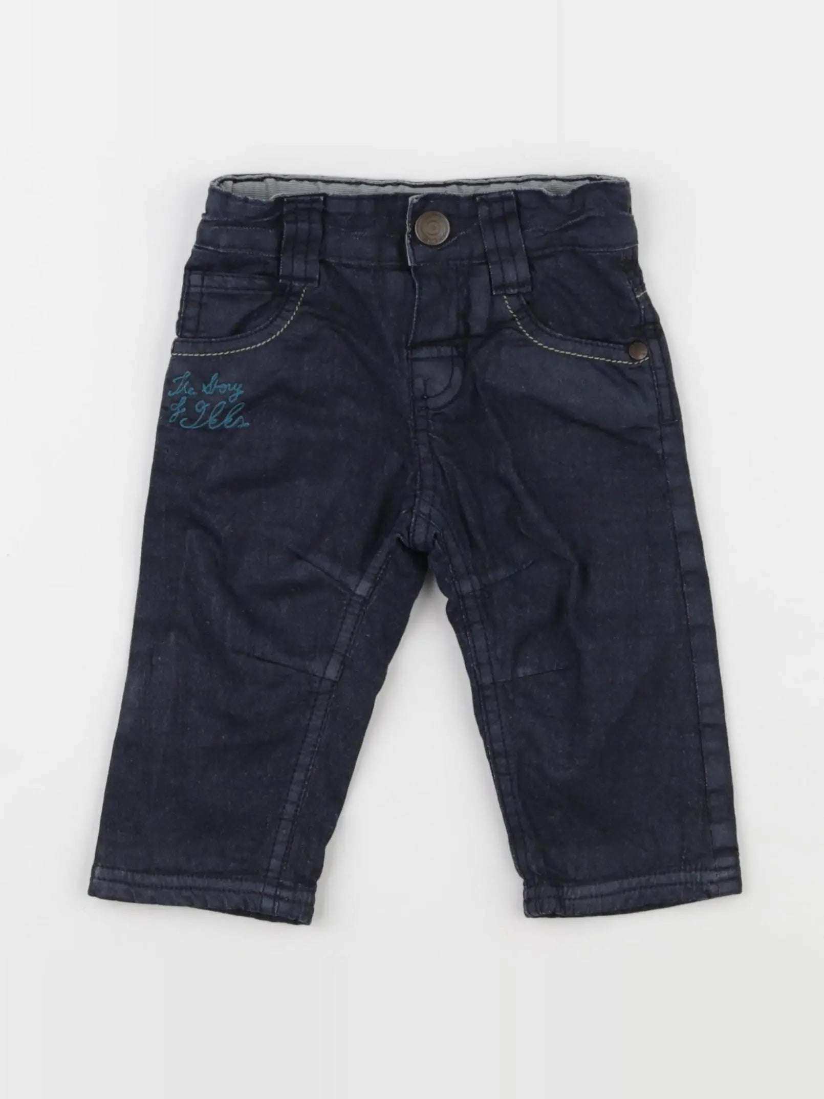 IKKS - jean bleu - 6 mois