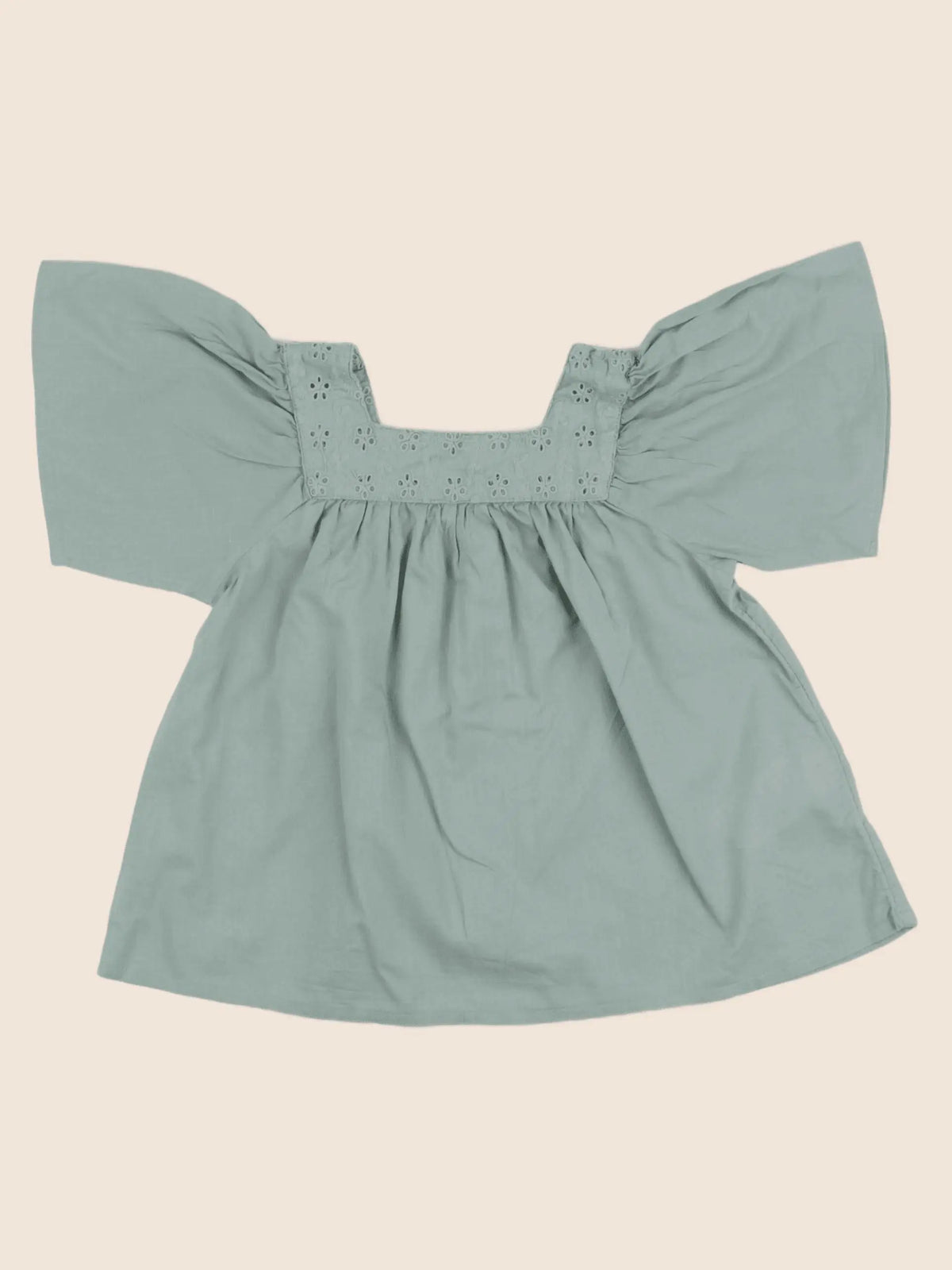 Vertbaudet - blouse vert - 3 mois