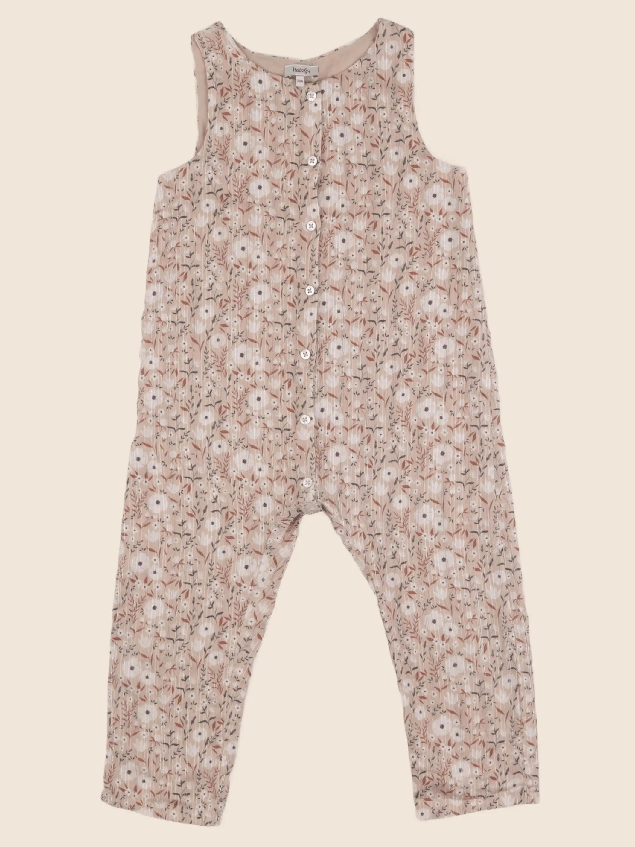 Natalys - combinaison rose - 36 mois
