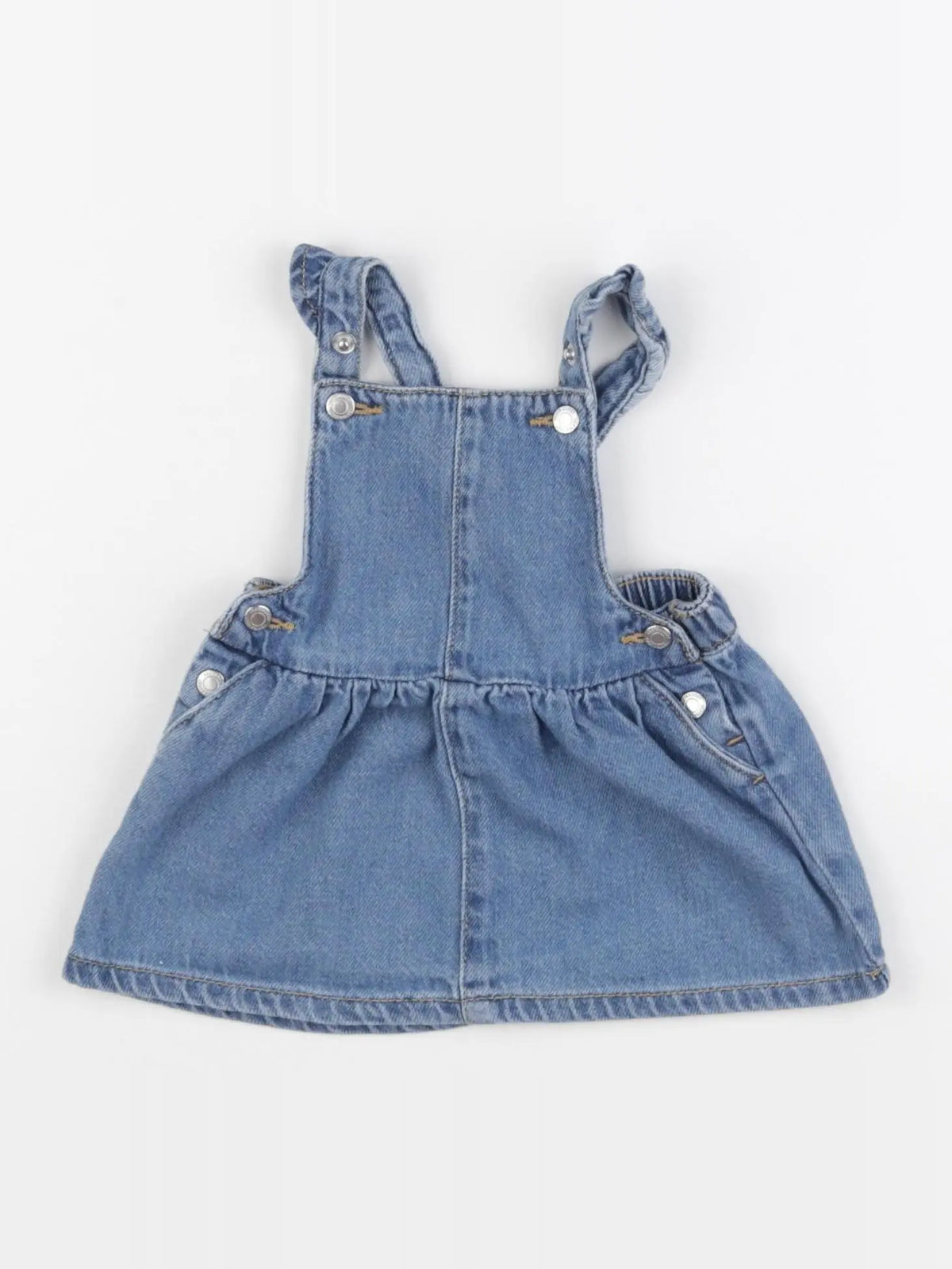 Vertbaudet - robe bleu - 6 mois