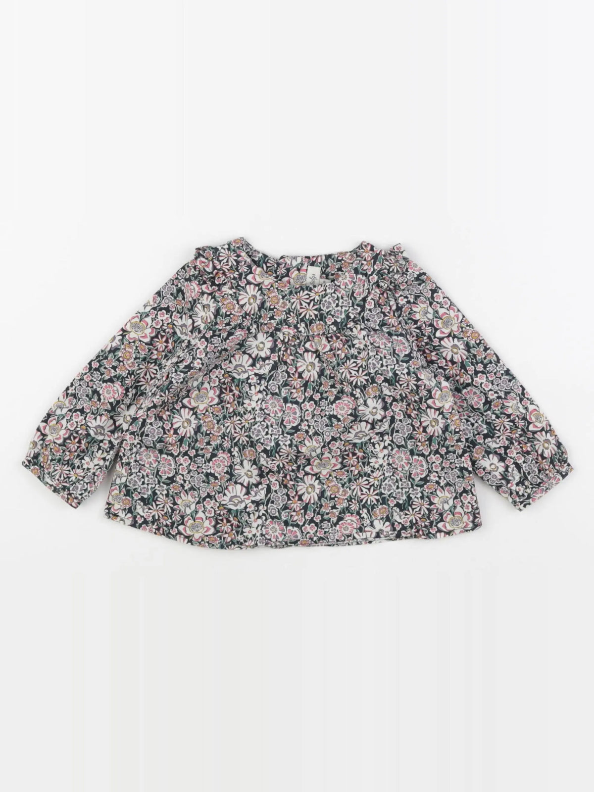 Natalys - blouse multicolore - 6 mois