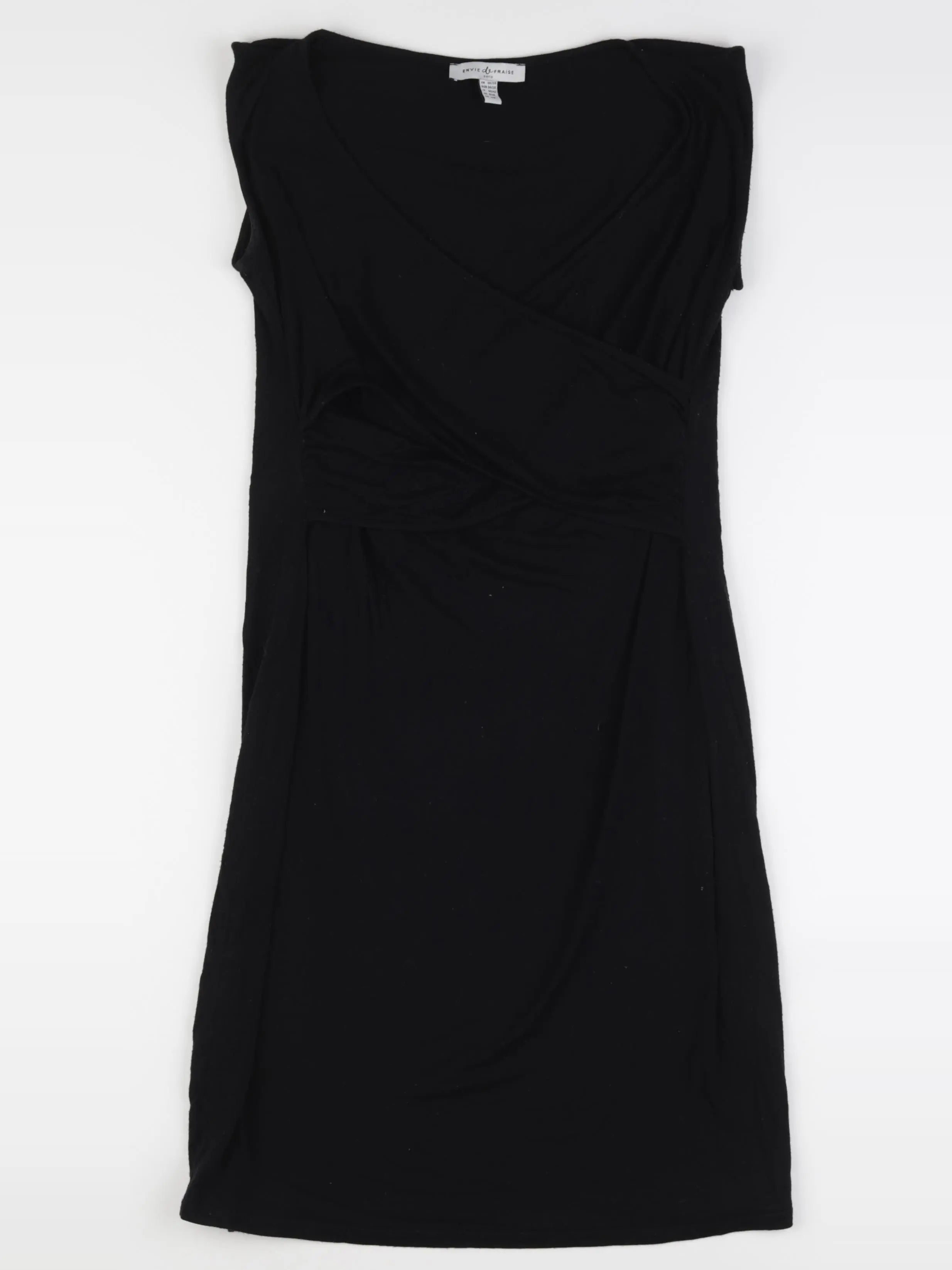 Envie de fraise - robe grossesse, allaitement noir - 36 à 38