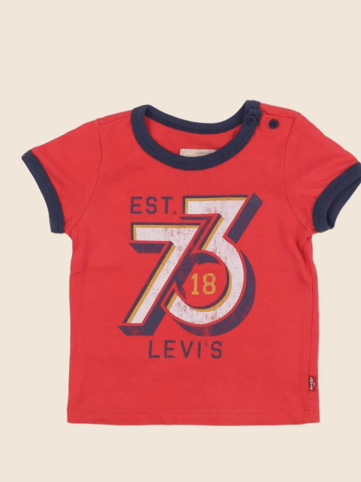 Levi's - tee-shirt rouge - 6 mois