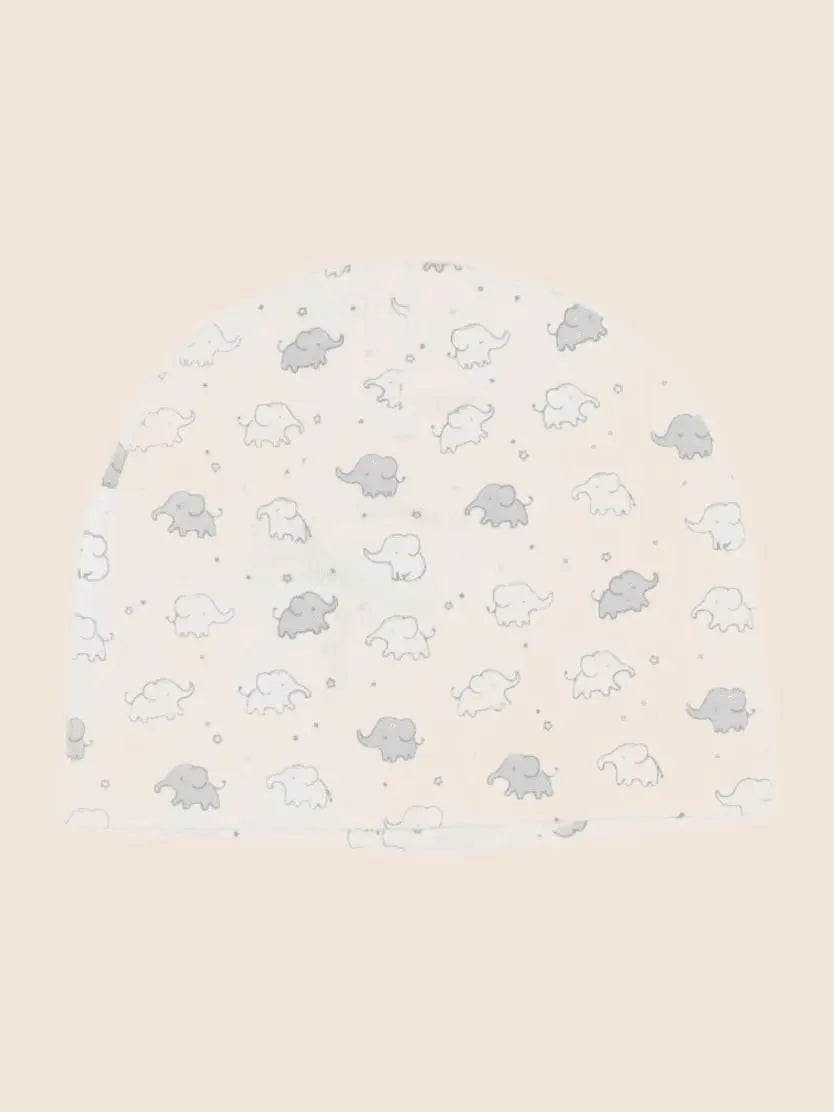 H&M - bonnet beige, gris - 6 mois