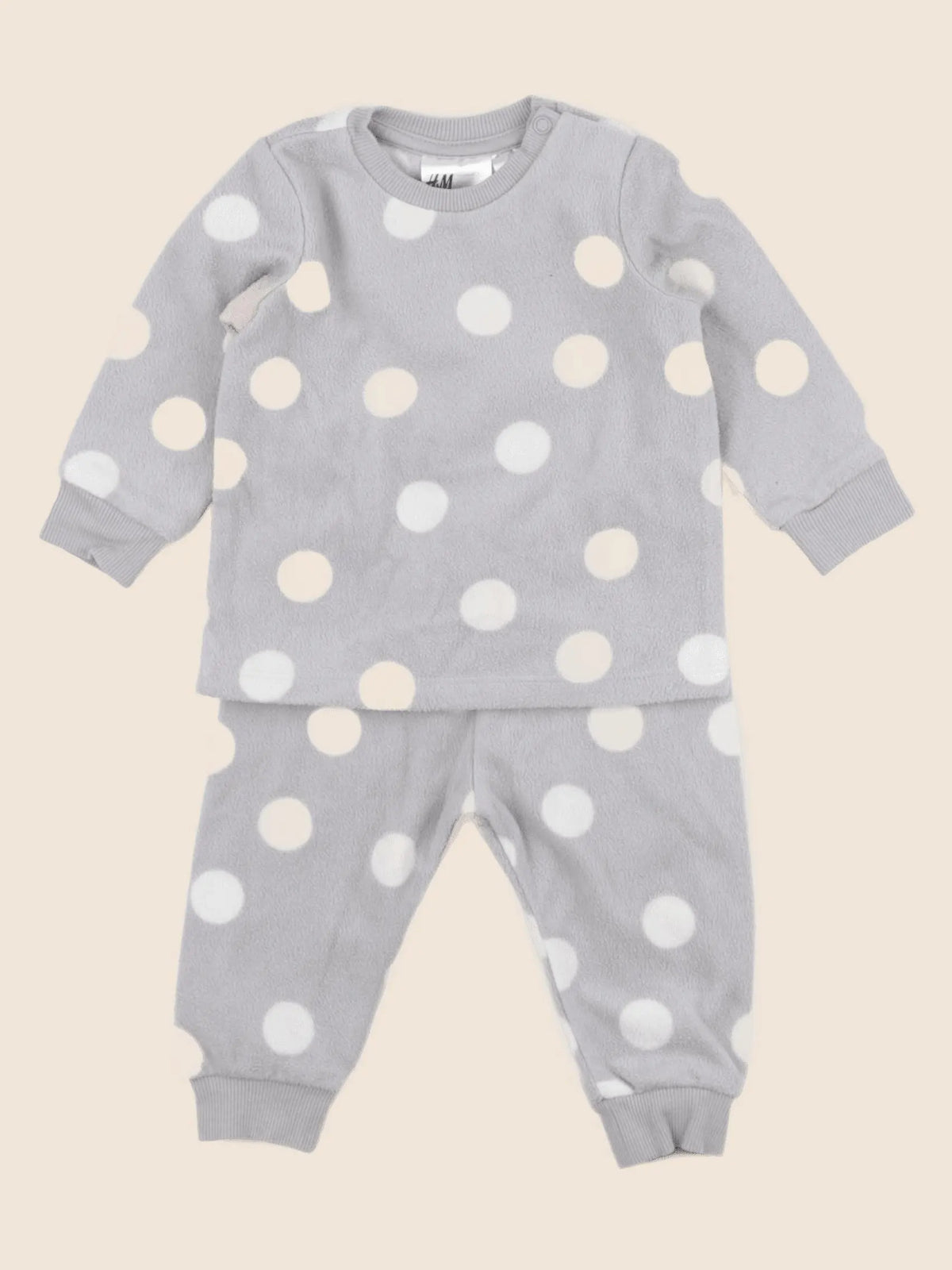 H&M - ensemble gris - 3 mois