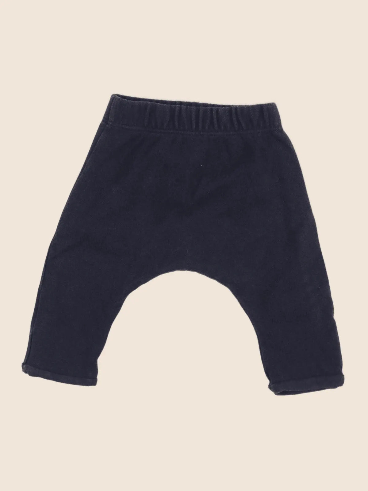 Petit Bateau - pantalon bleu - 3 mois