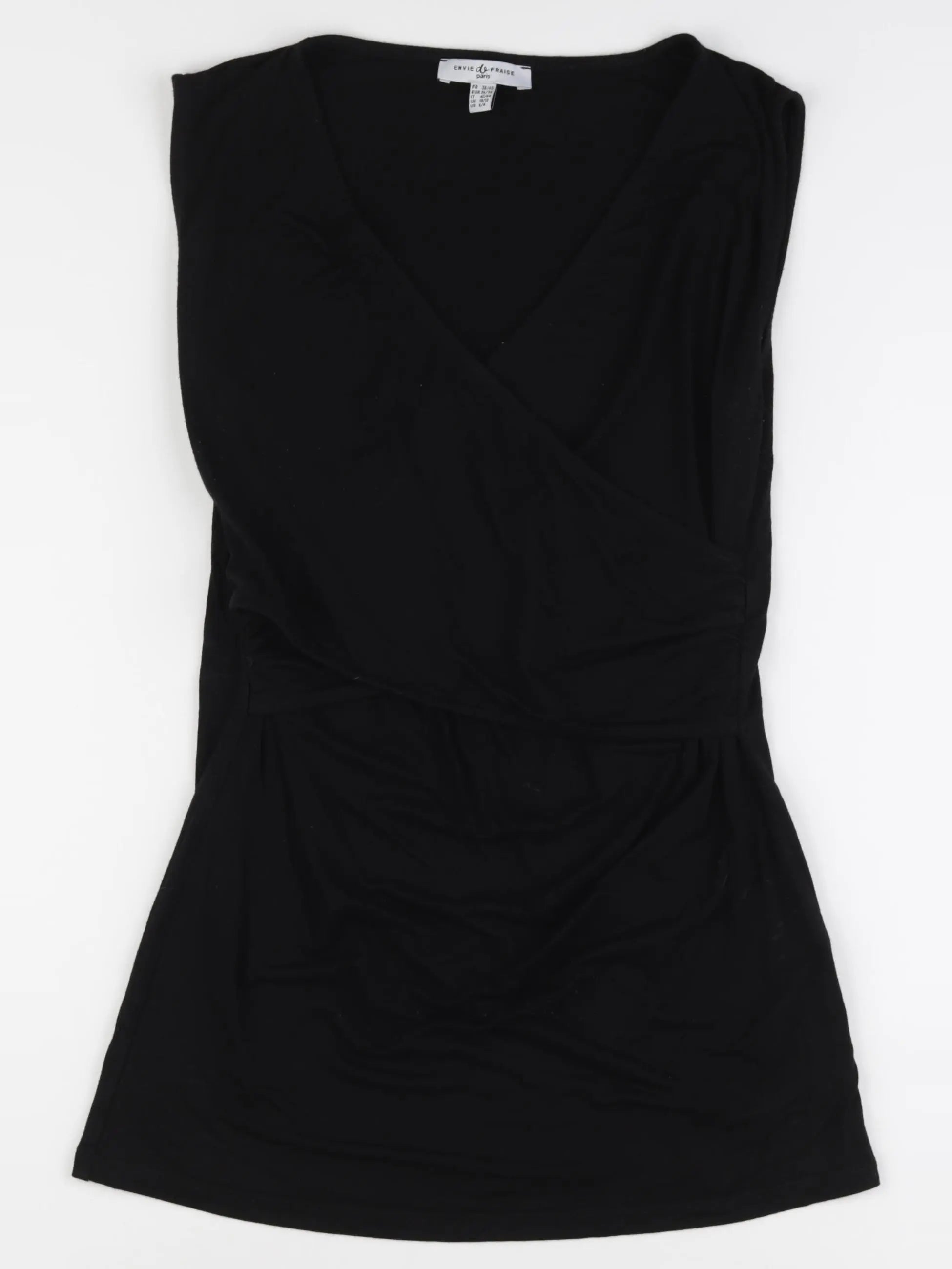 Envie de fraise - tee-shirt grossesse noir - 38 à 40
