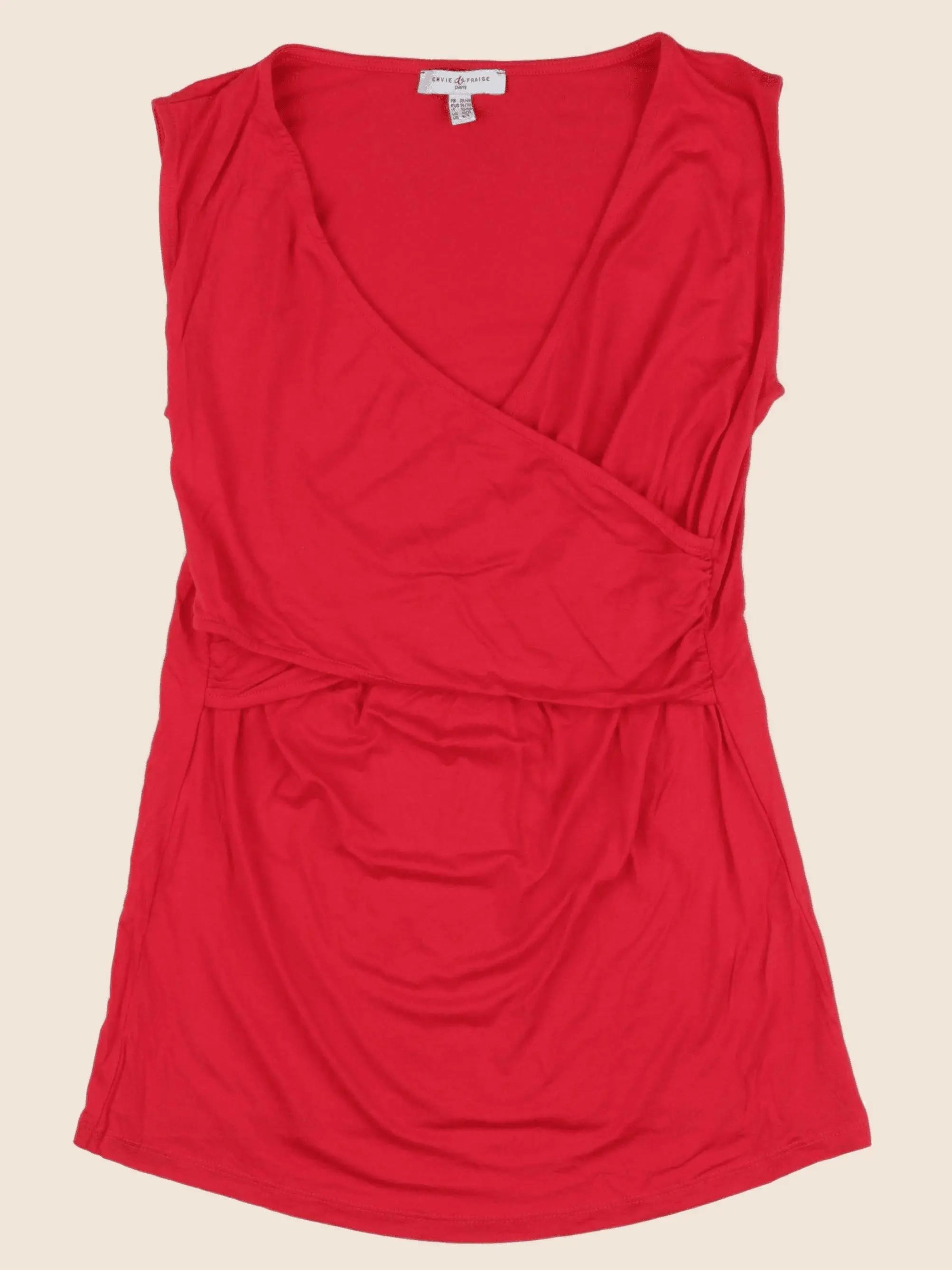 Envie de fraise - tee-shirt grossesse rouge - 38 à 40