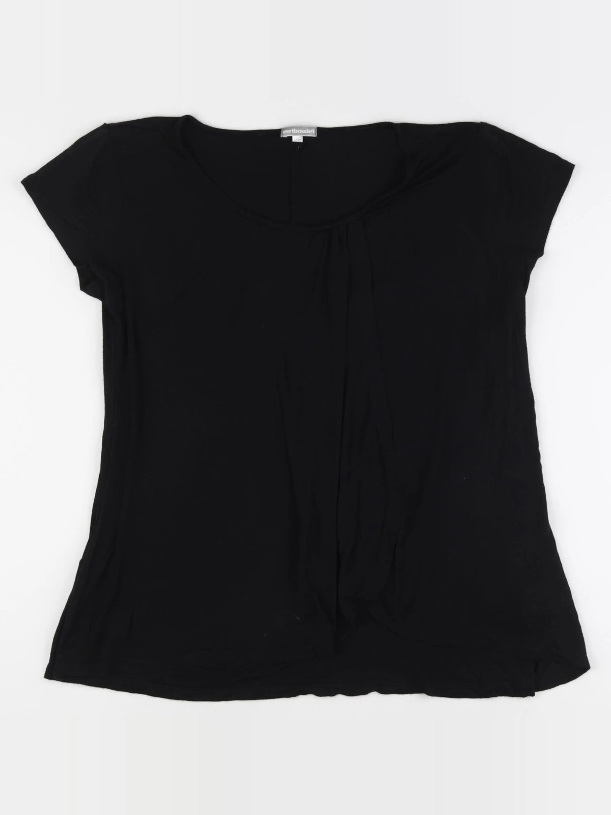 Vertbaudet - tee-shirt grossesse noir - 38 à 40