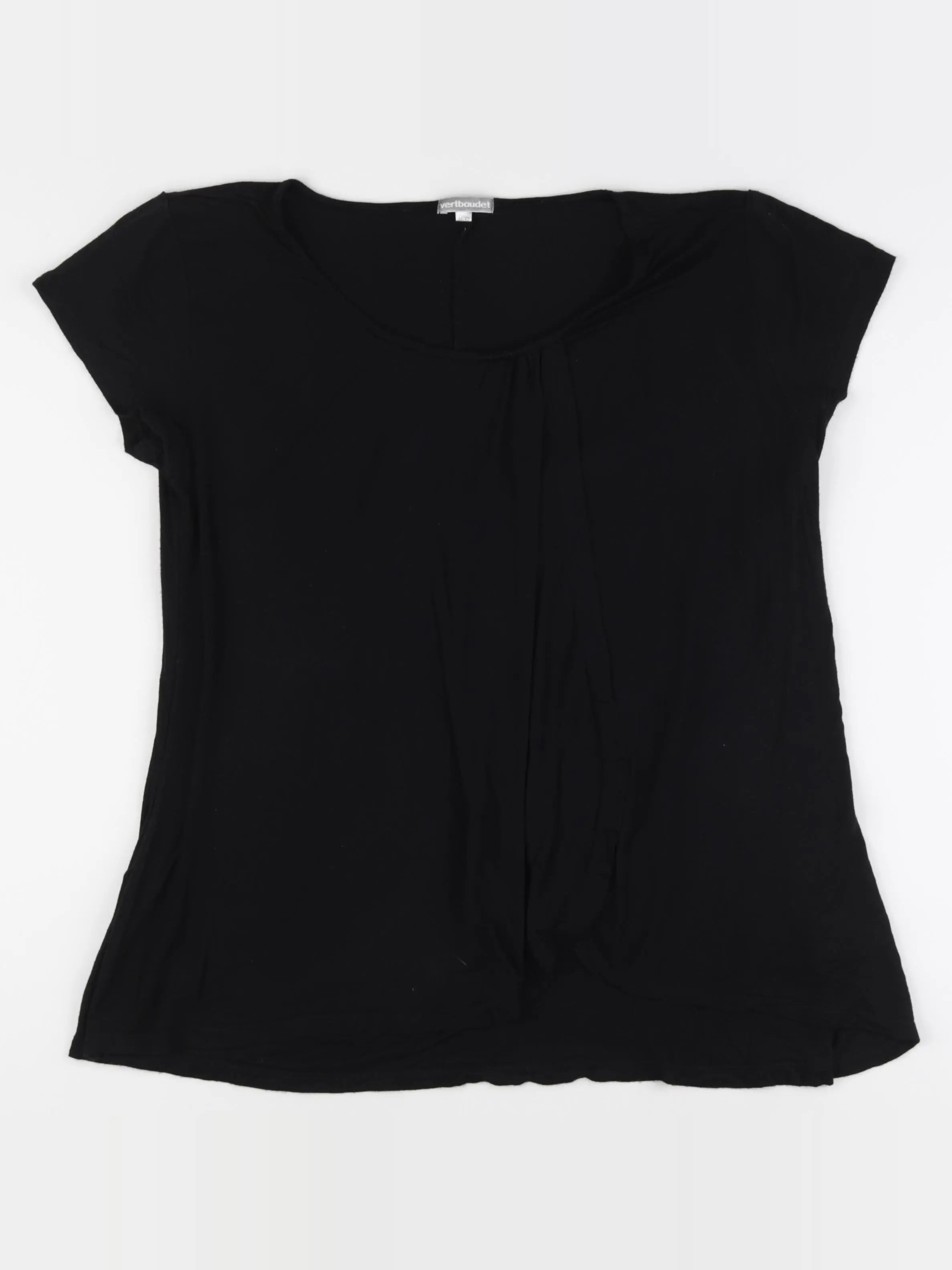 Vertbaudet - tee-shirt grossesse noir - 38 à 40