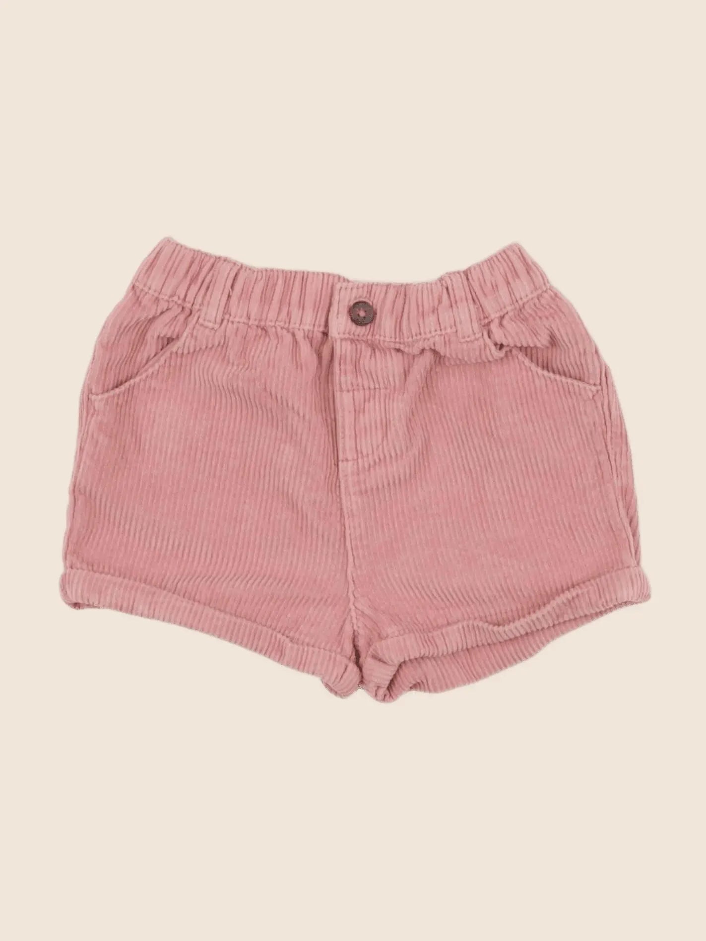 Vertbaudet - short rose - 24 mois