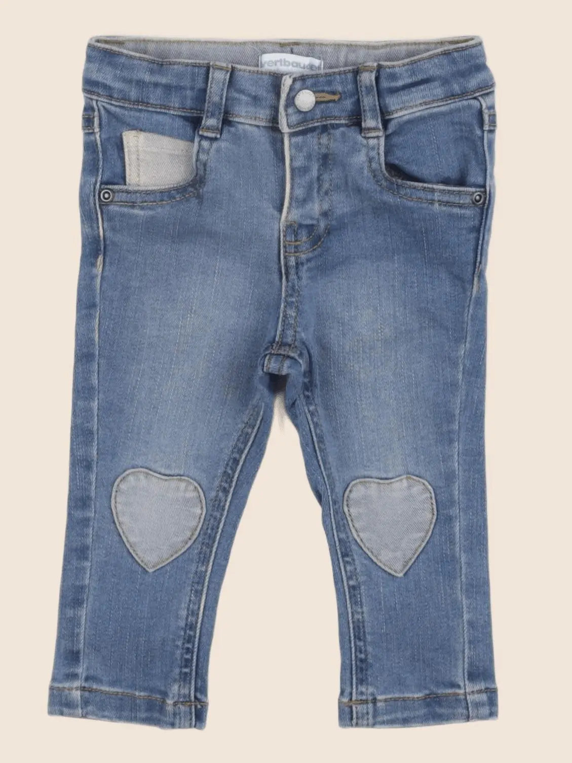 Vertbaudet - jean bleu - 9 mois