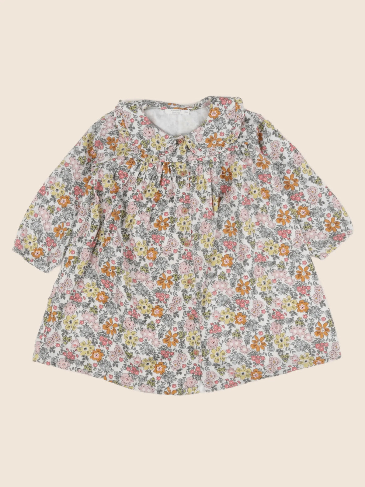 Boutchou - robe multicolore - 24 mois