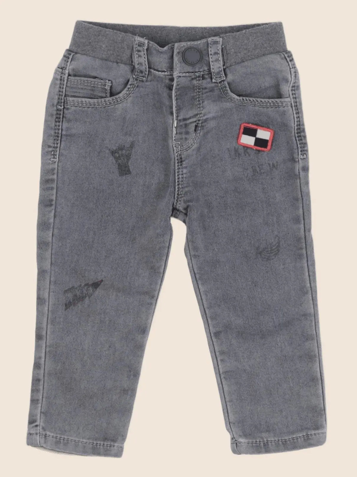 IKKS - jean gris - 12 mois