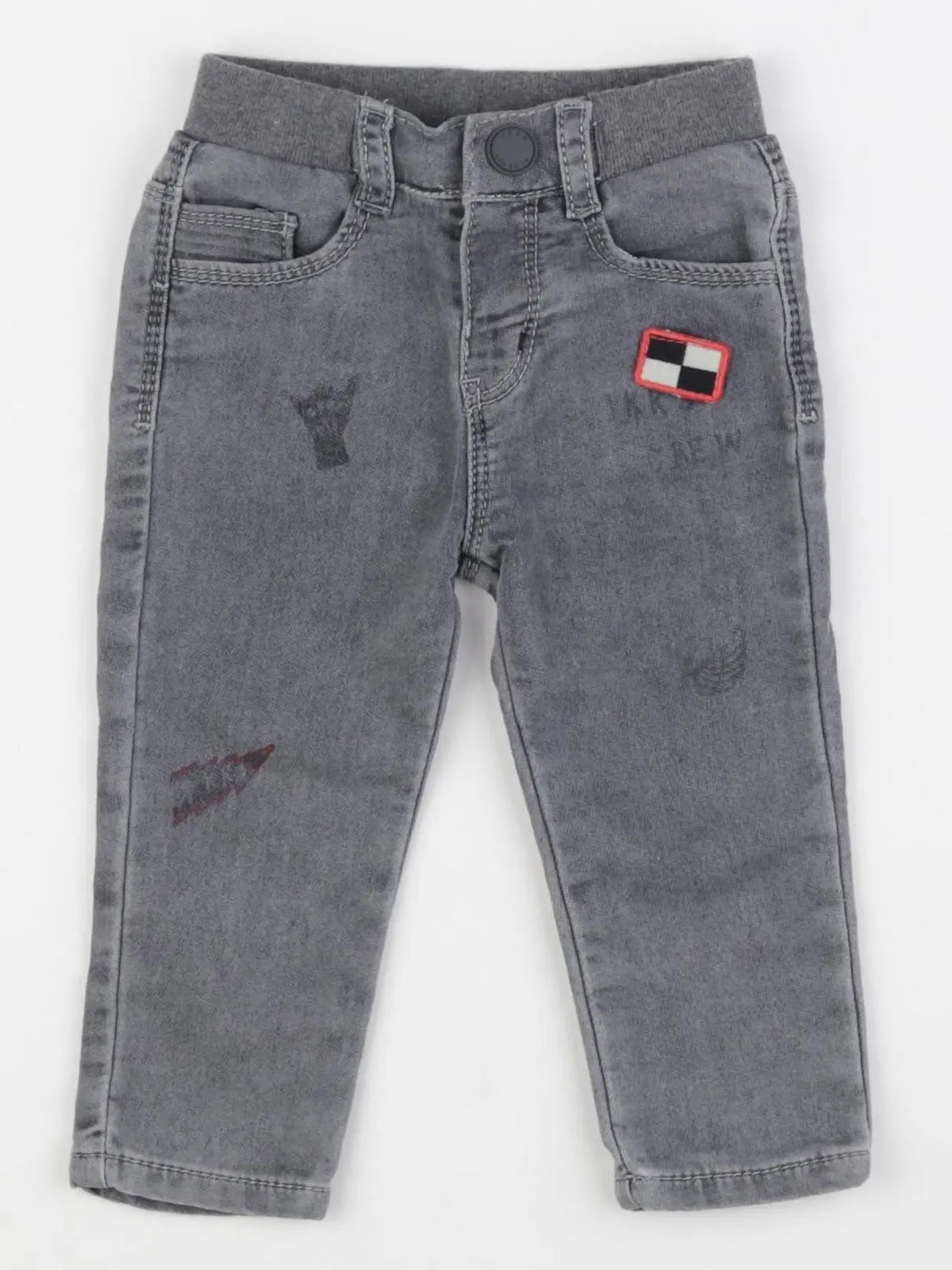 IKKS - jean gris - 12 mois