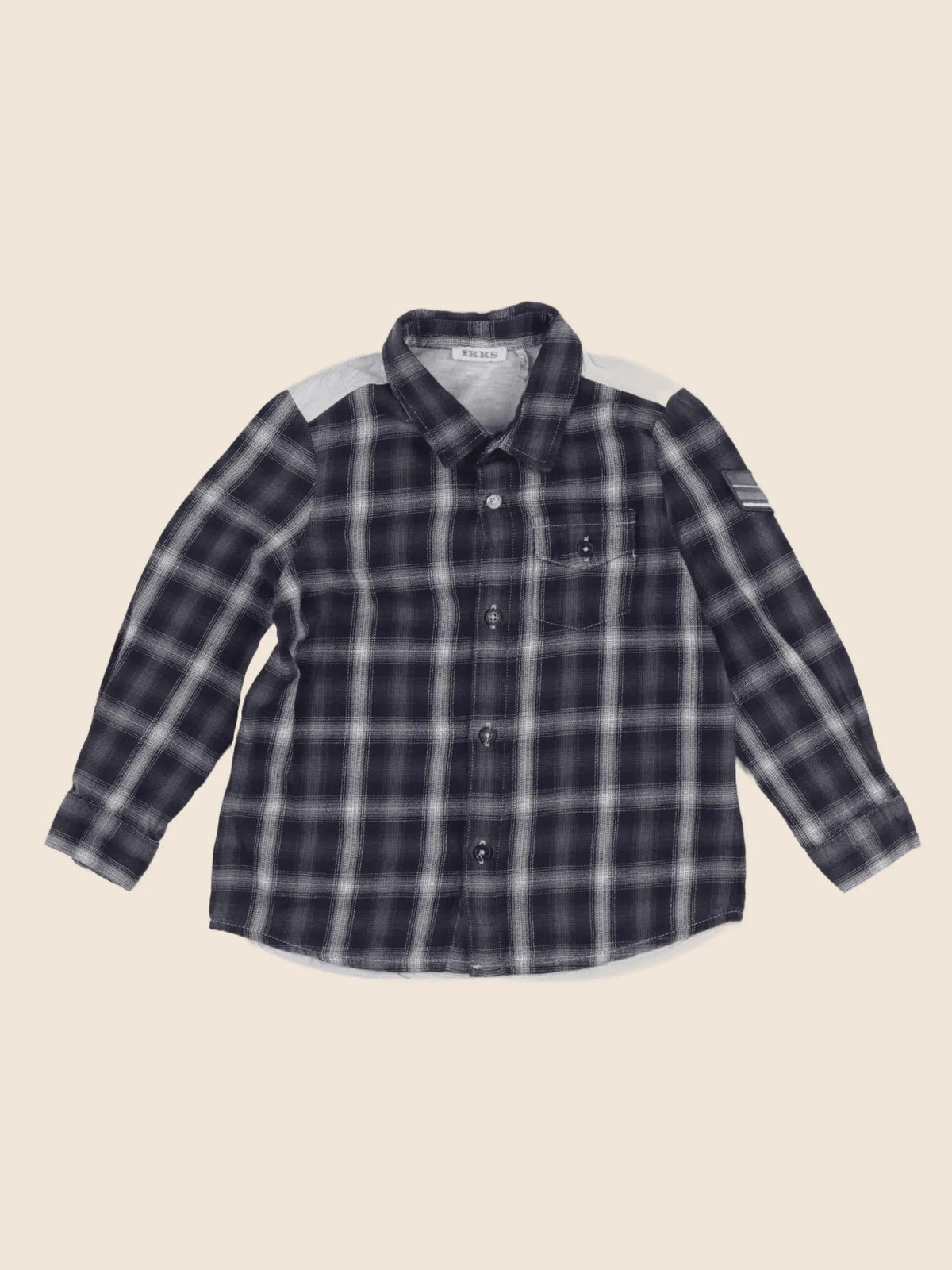 IKKS - chemise bleu - 2 ans