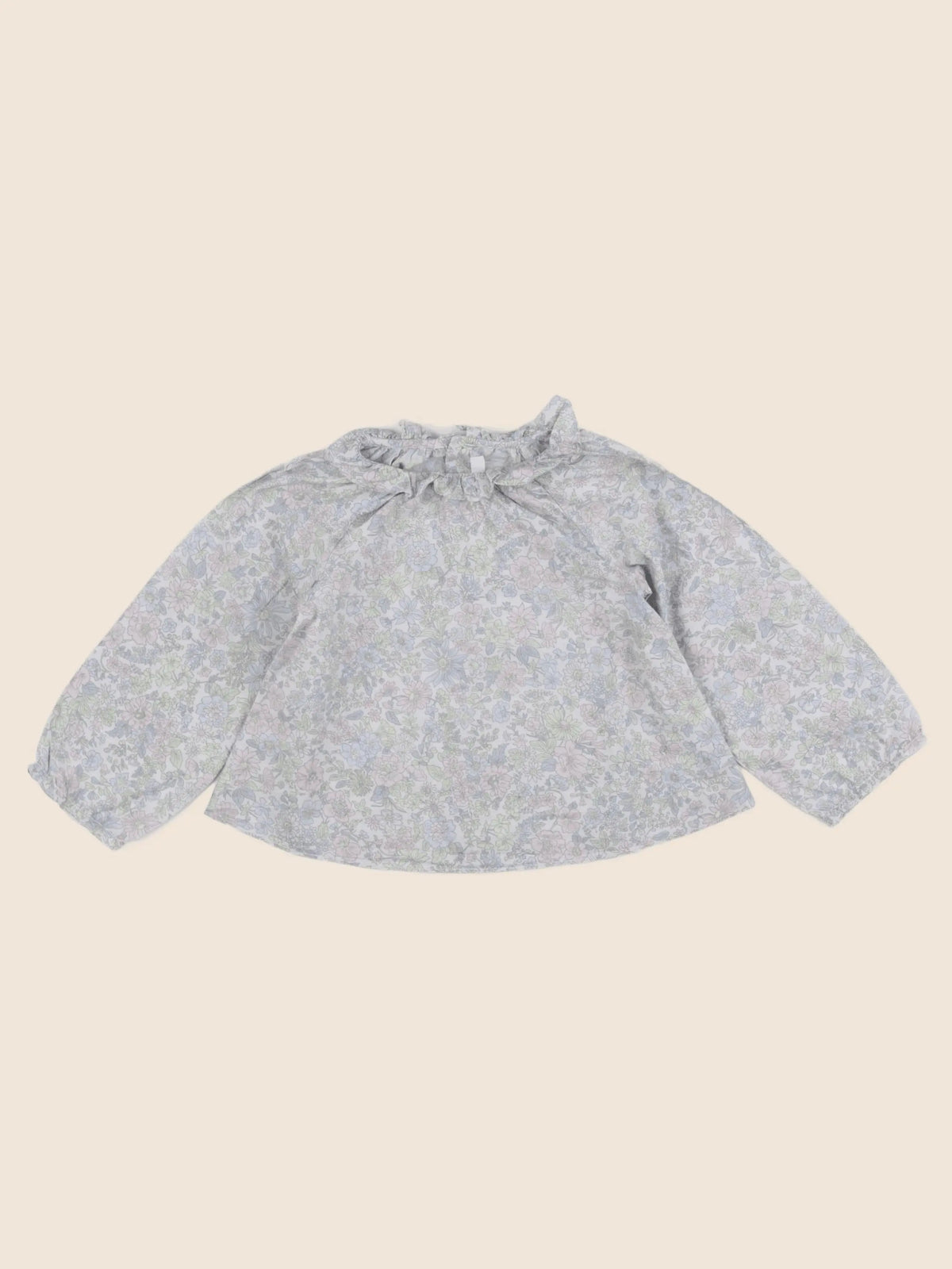 Jacadi - blouse liberty bleu - 24 mois