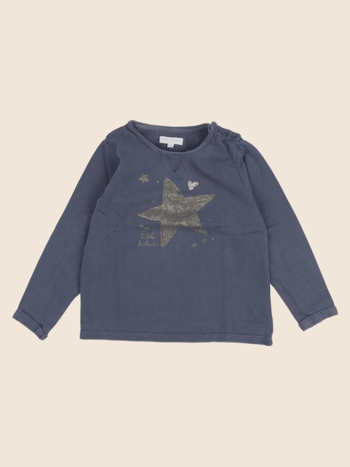 Cadet Rousselle - sweat gris - 4 ans