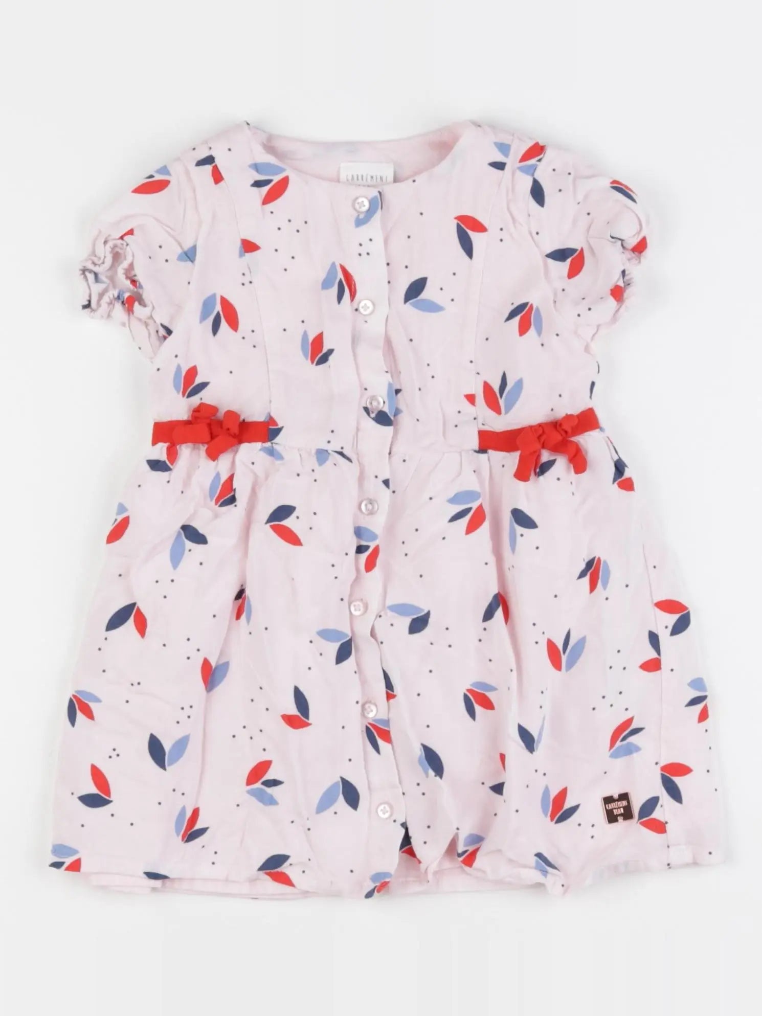 Carrément Beau - robe rose - 18 mois
