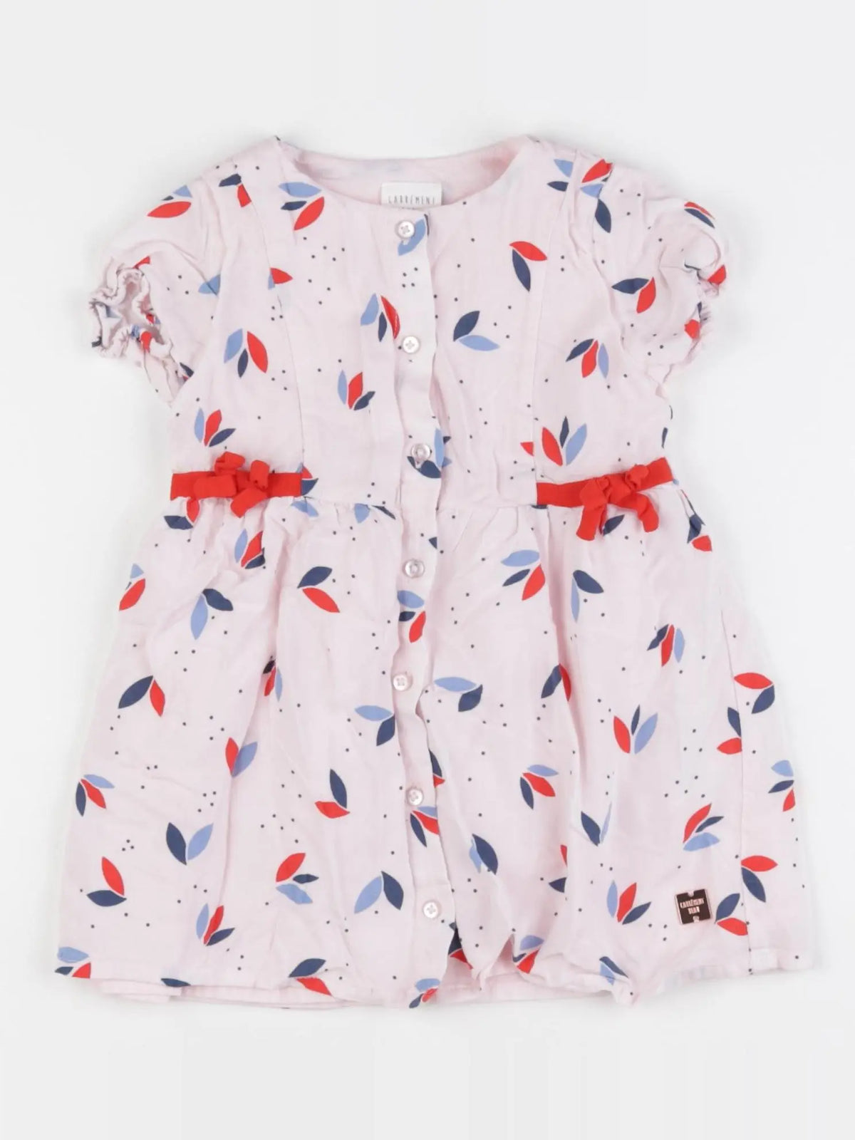 Carrément Beau - robe rose - 18 mois