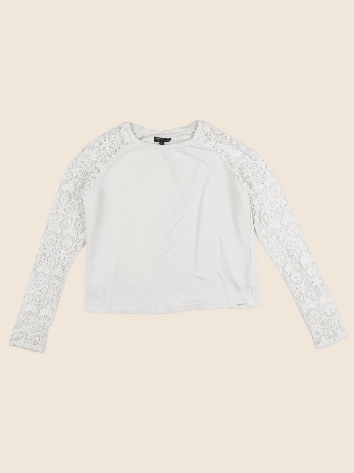 IKKS - sweat beige - 14 ans