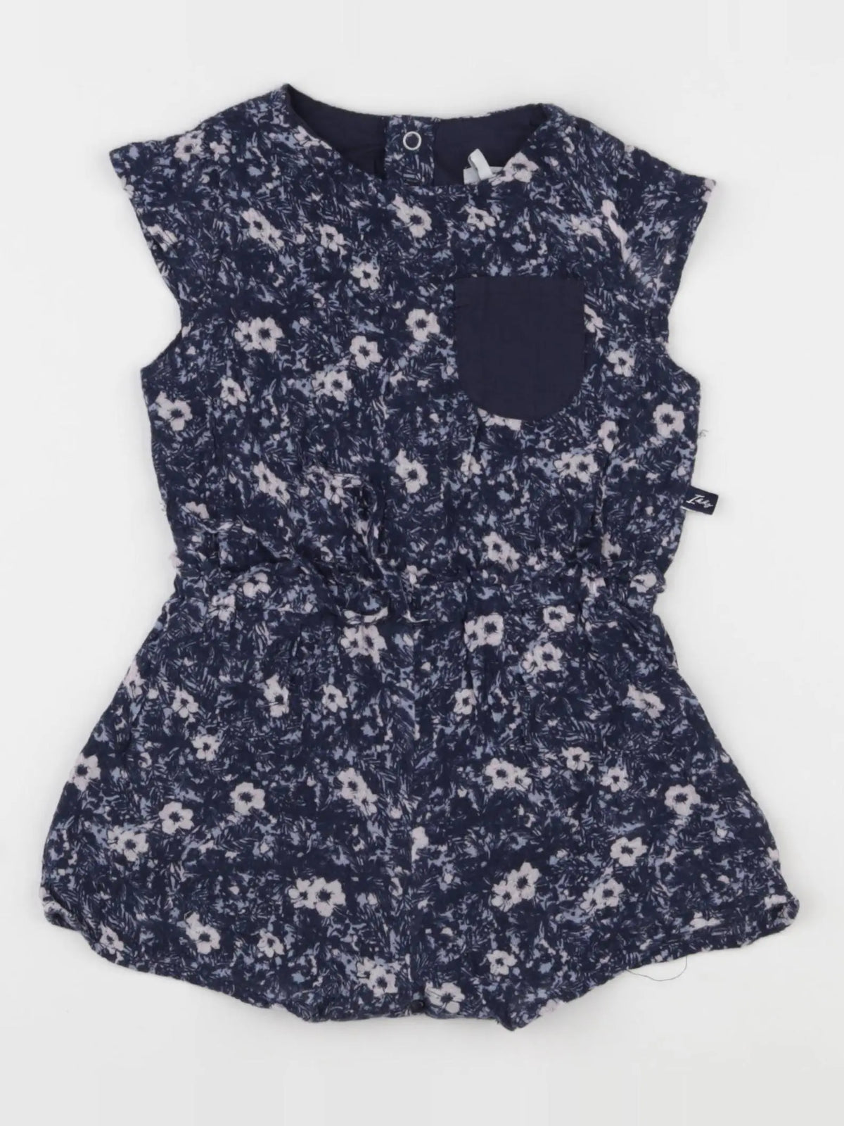 IKKS - combinaison bleu, rose - 18 mois