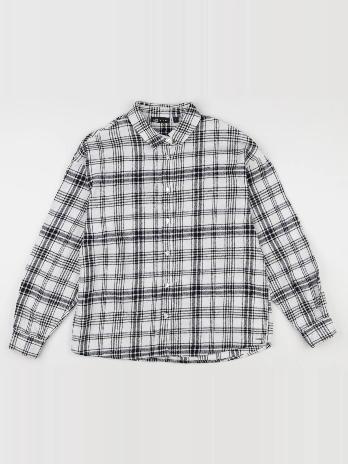 IKKS - chemise blanc, noir - 14 ans