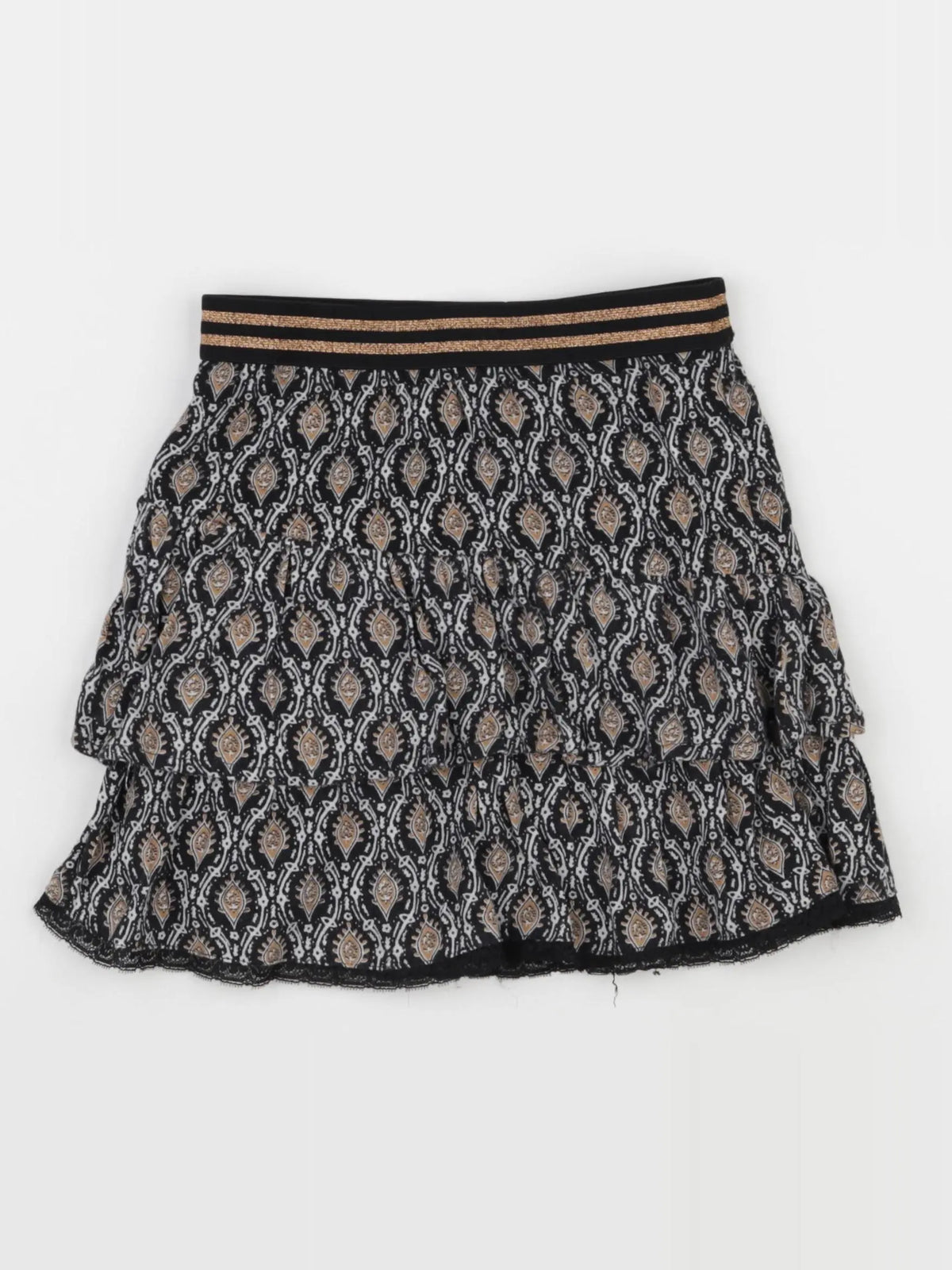 IKKS - jupe noir, marron - 6 ans
