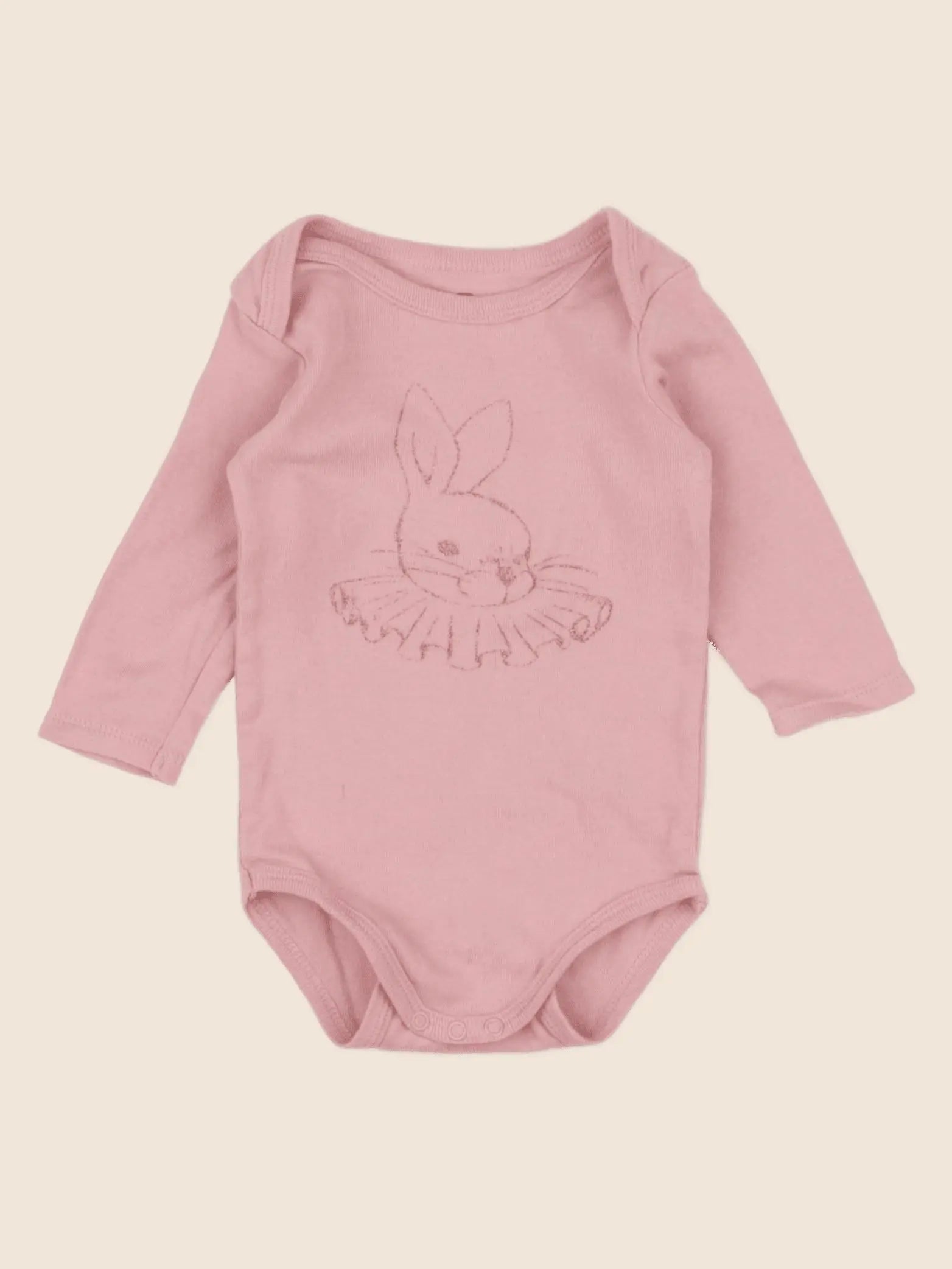 La Redoute - body rose - 6 mois