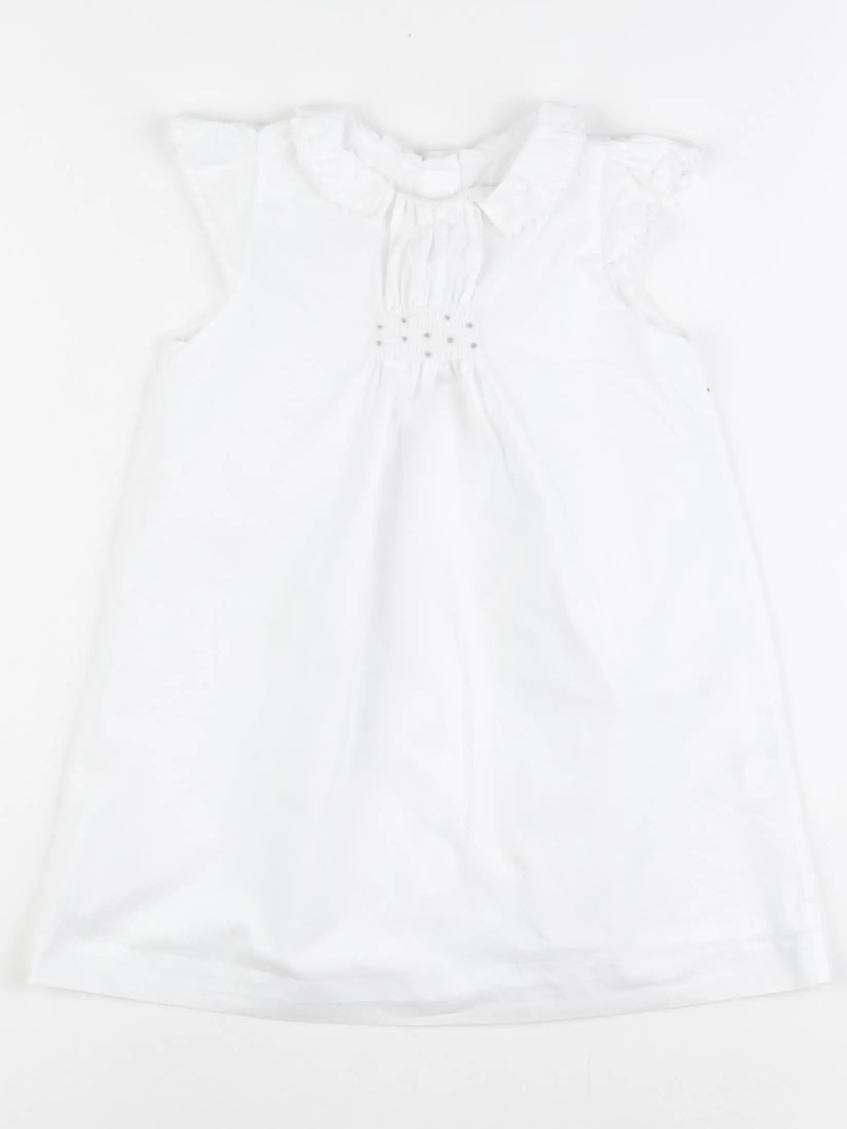Cyrillus - robe blanc - 24 mois