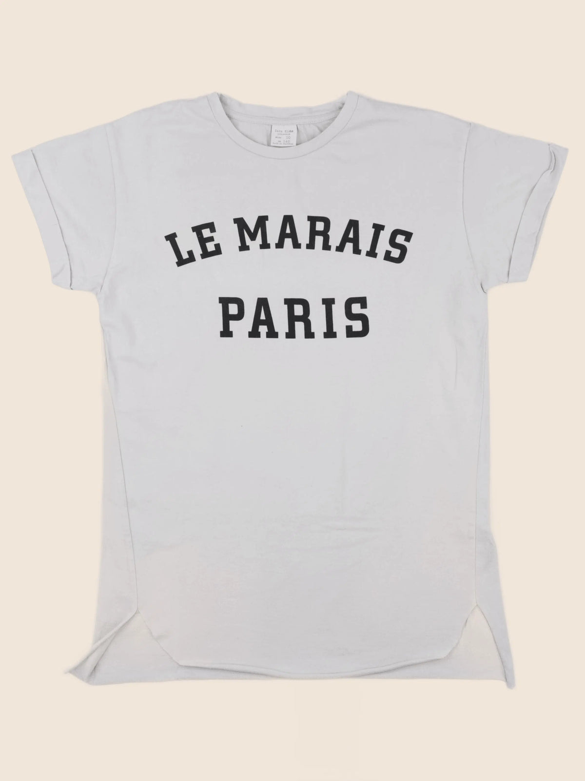 Zara - tee-shirt gris - 10 ans