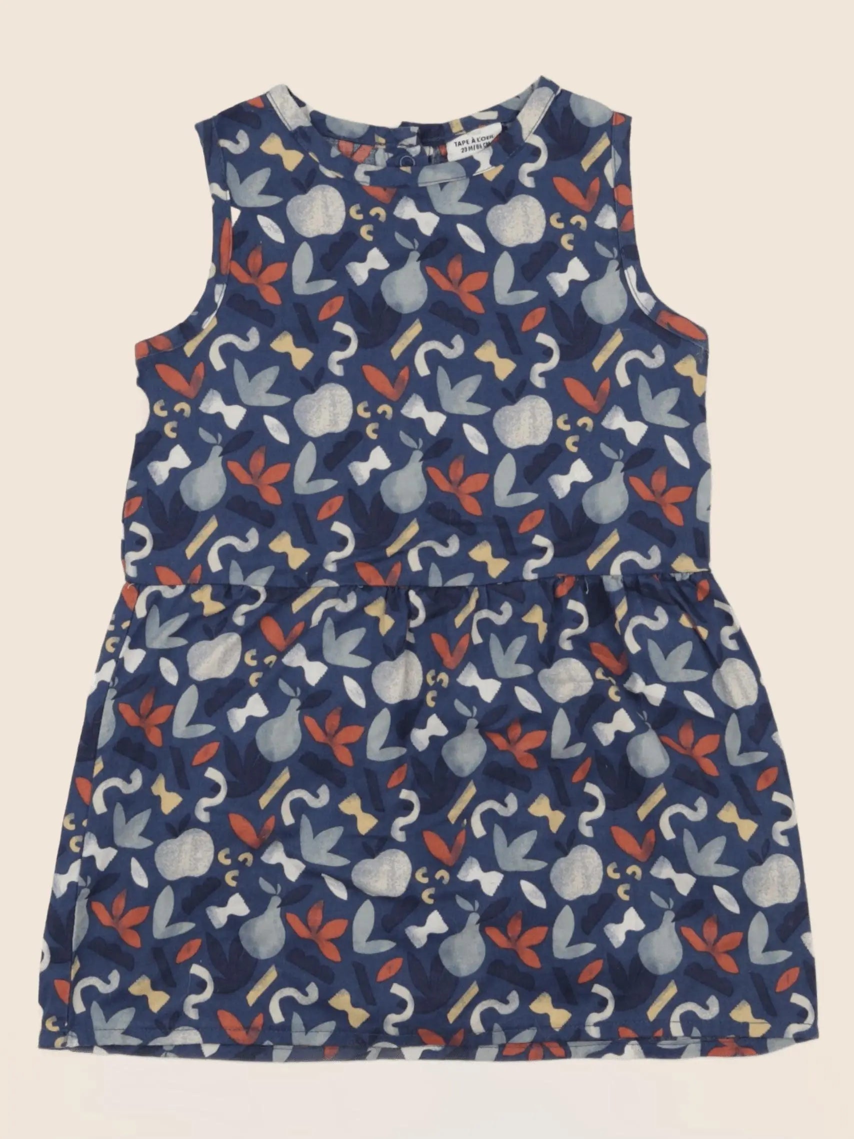 Tape à l'oeil - robe bleu - 24 mois