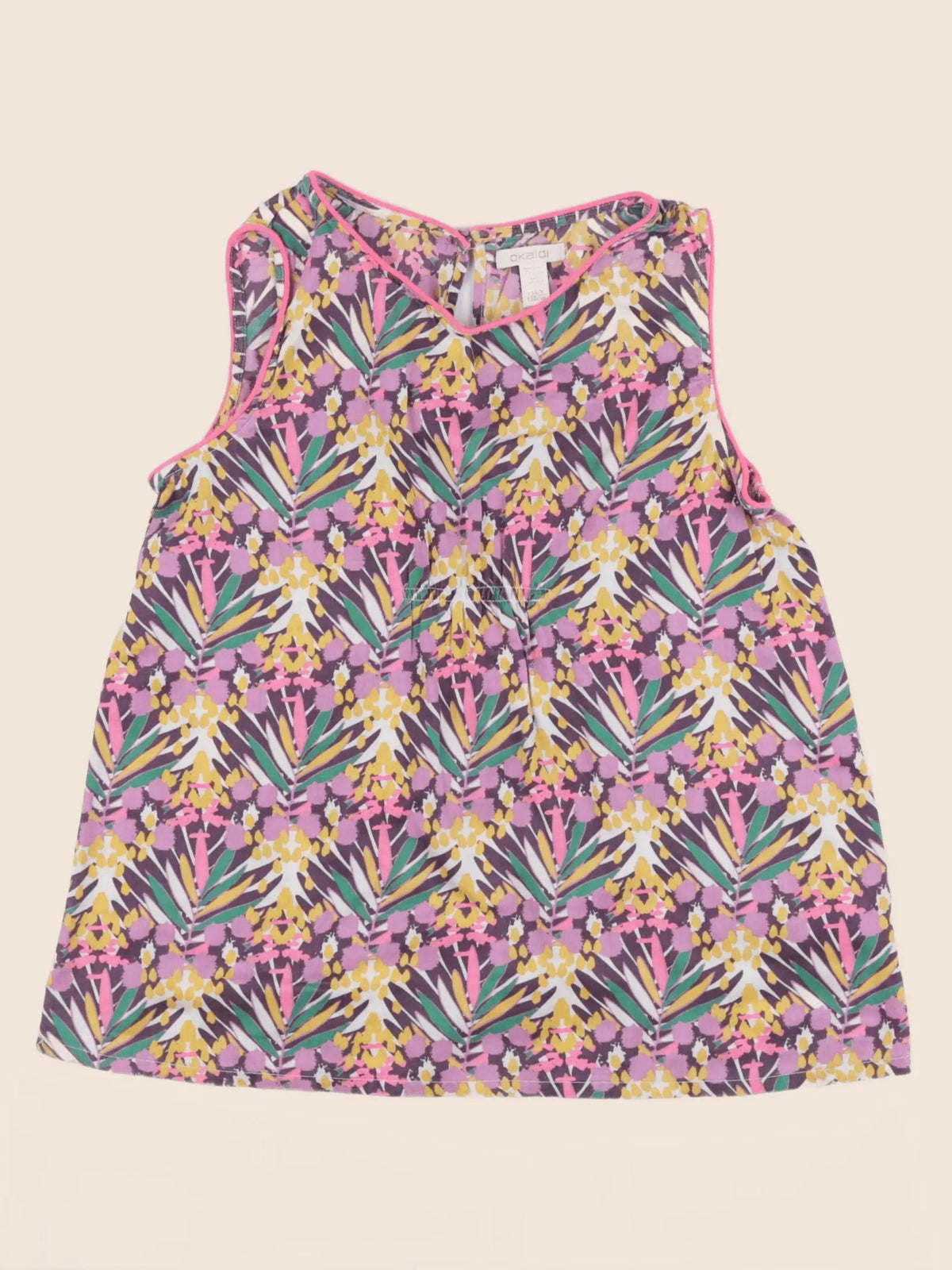 Okaidi - blouse multicolore - 10 ans