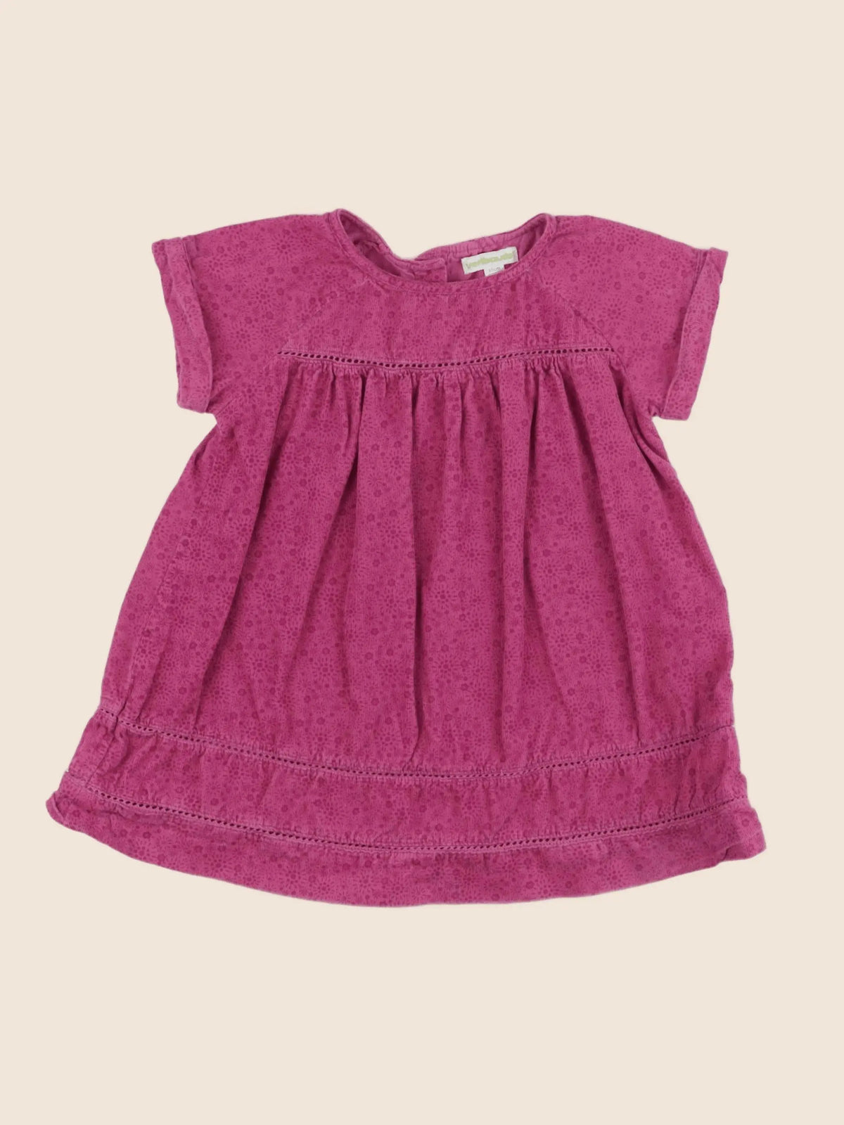 Vertbaudet - robe rose - 2 ans